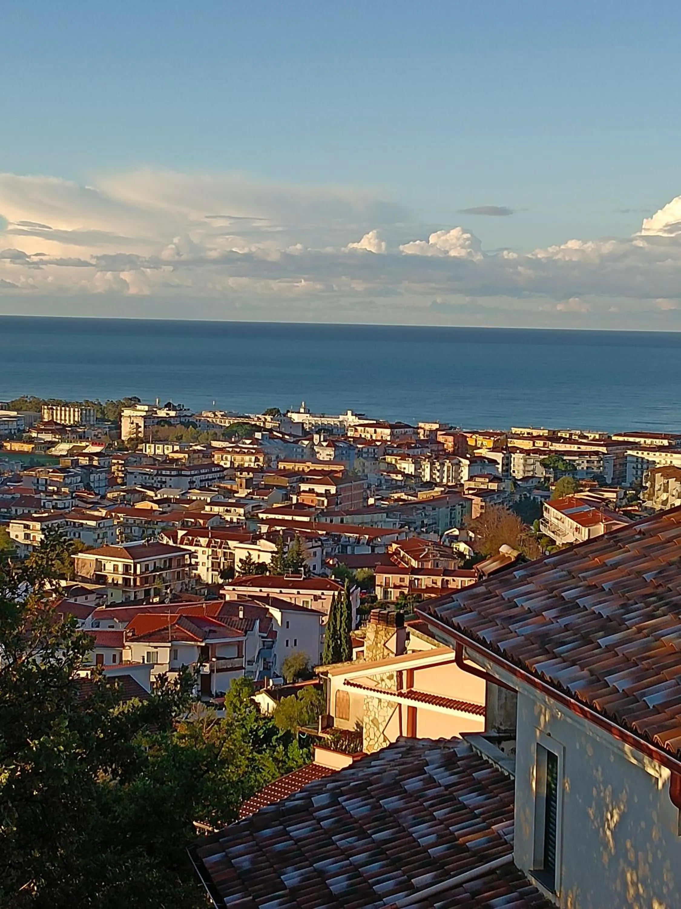 Sea view in B&B Collemare