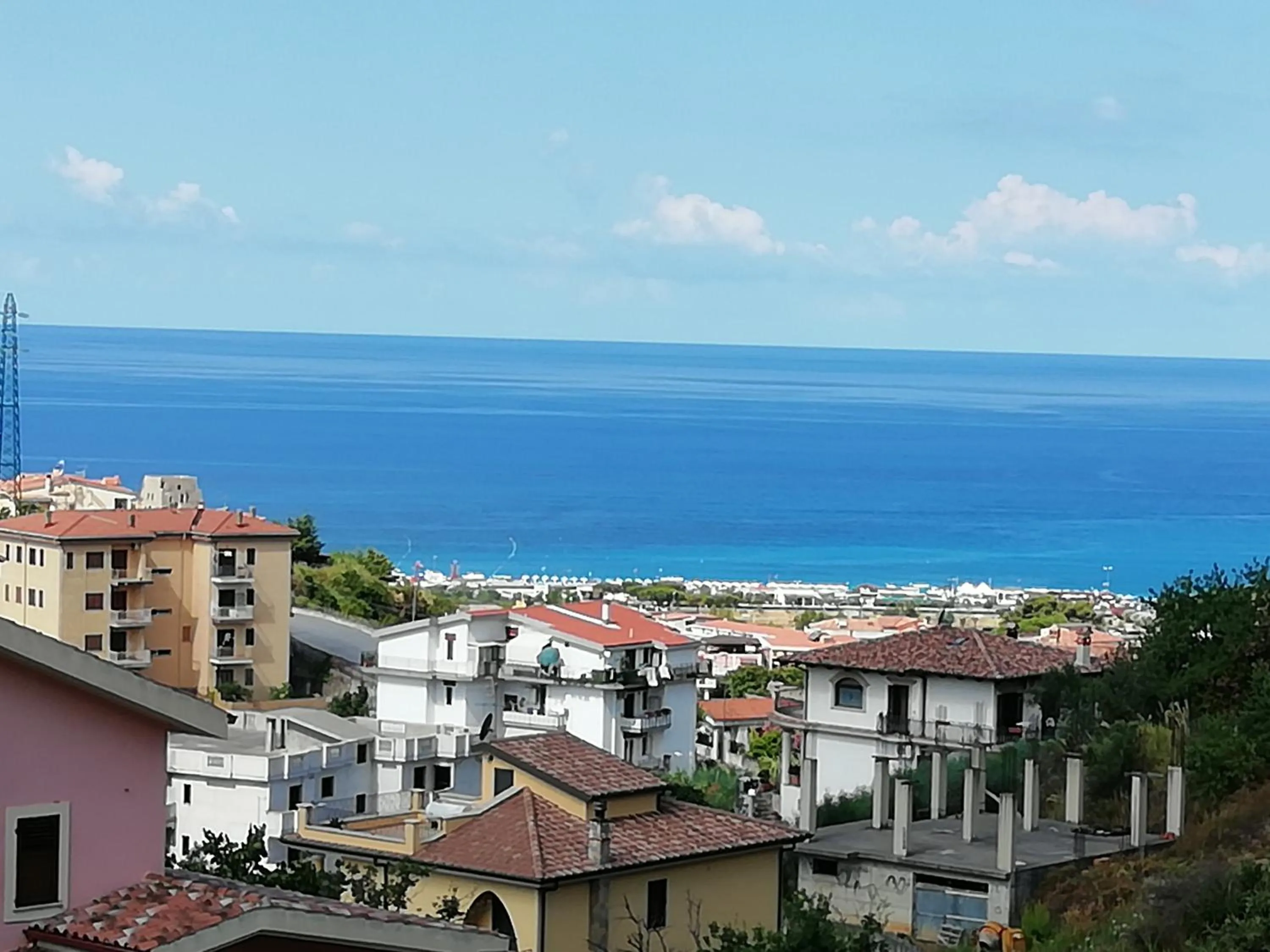 Sea view in B&B Collemare