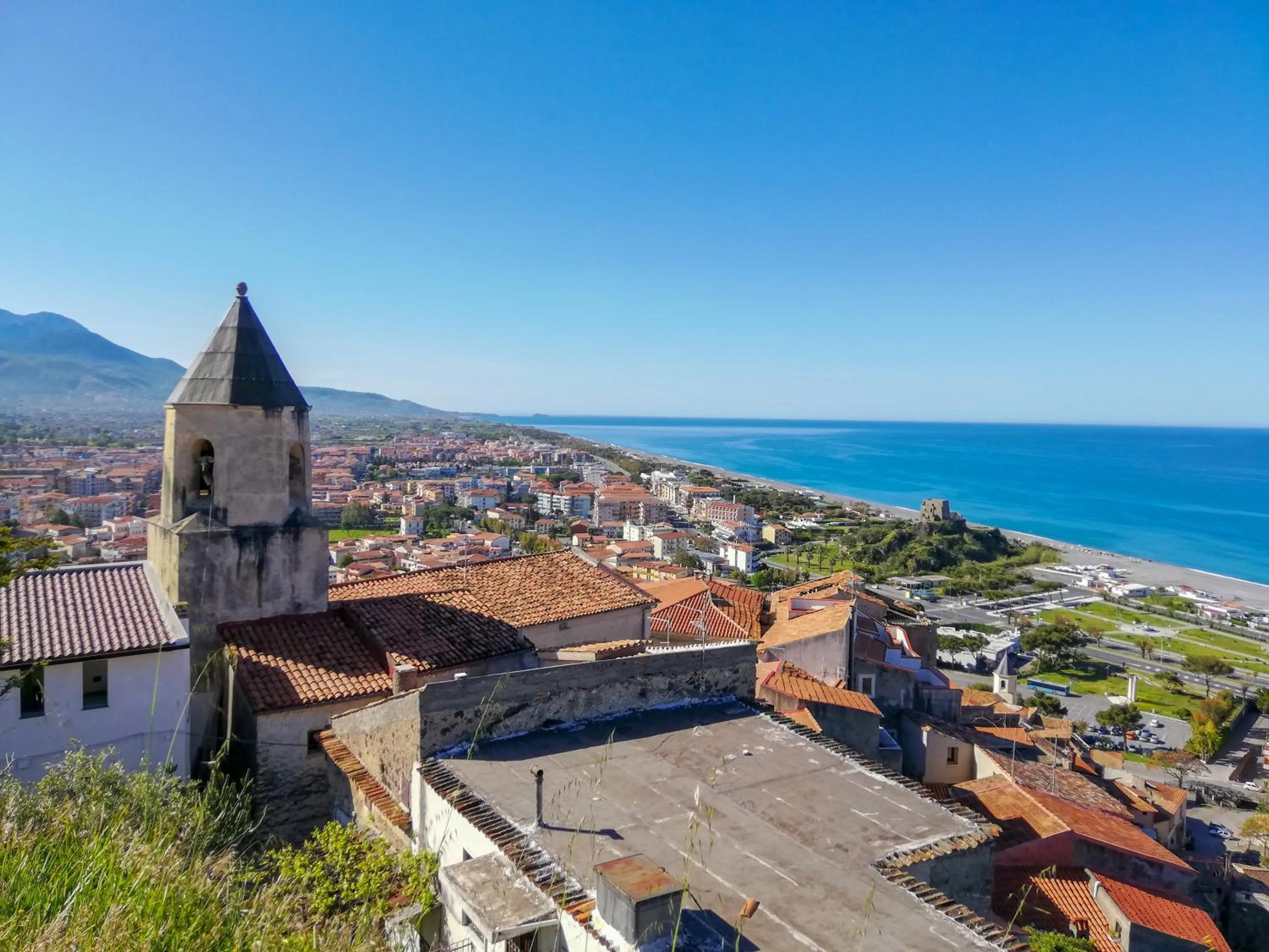 Bird's eye view in B&B Collemare
