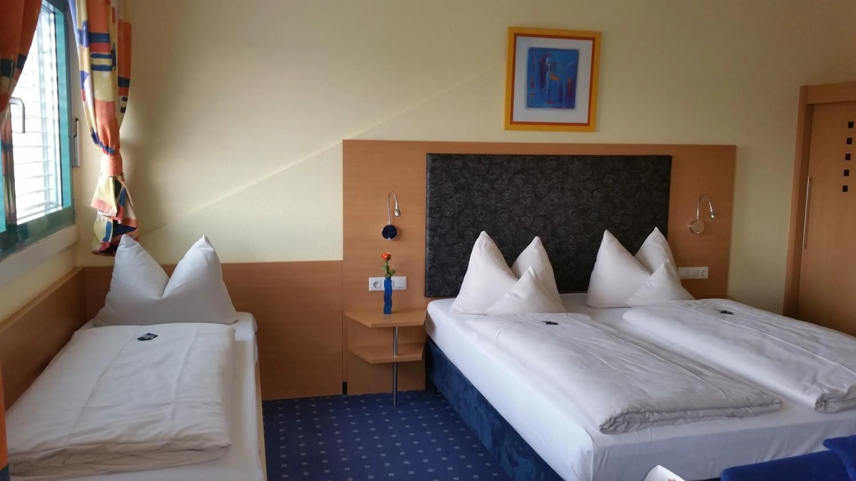 Decorative detail, Bed in Hotel Ifen