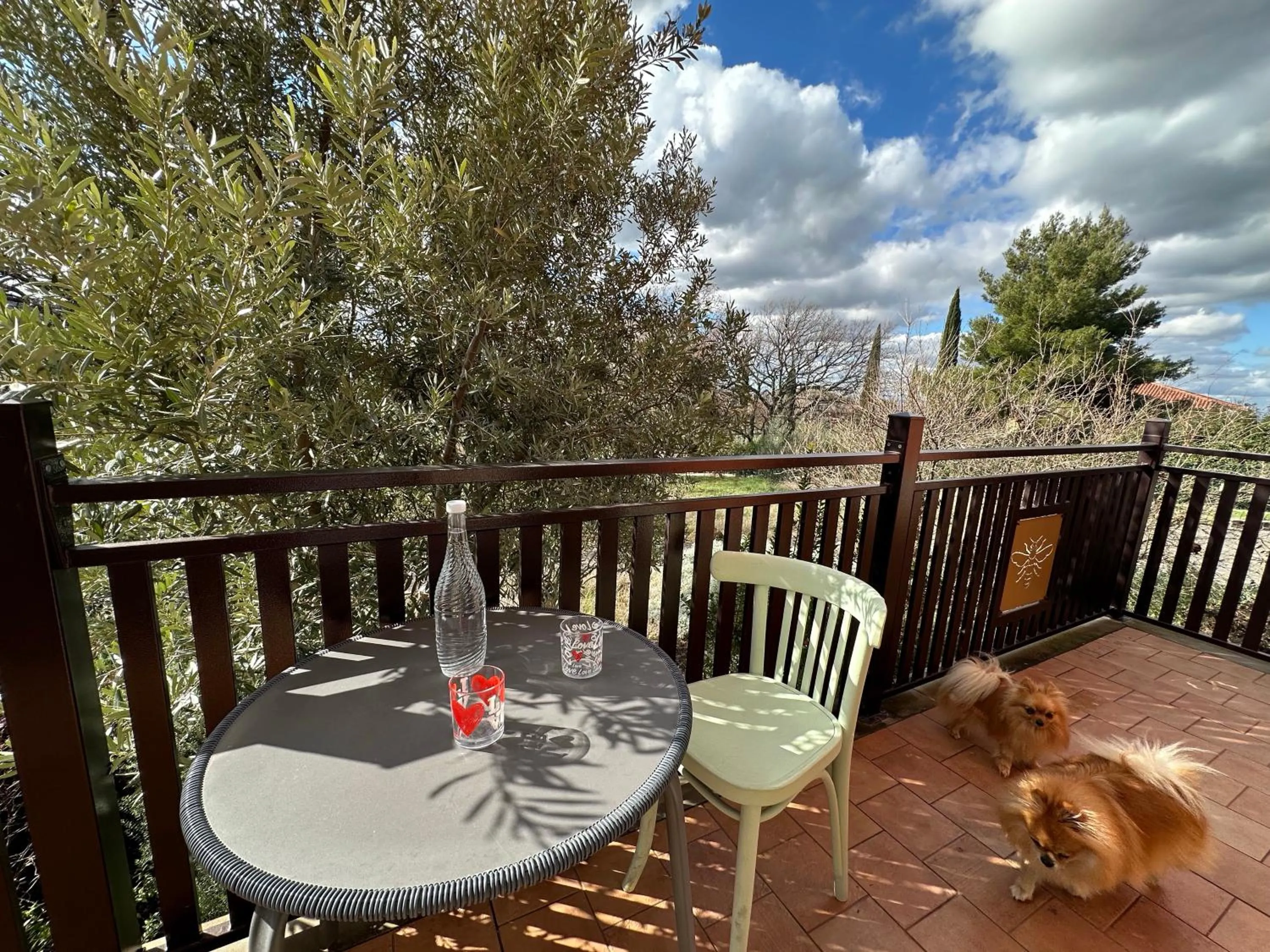 Balcony/Terrace in B&B Bee