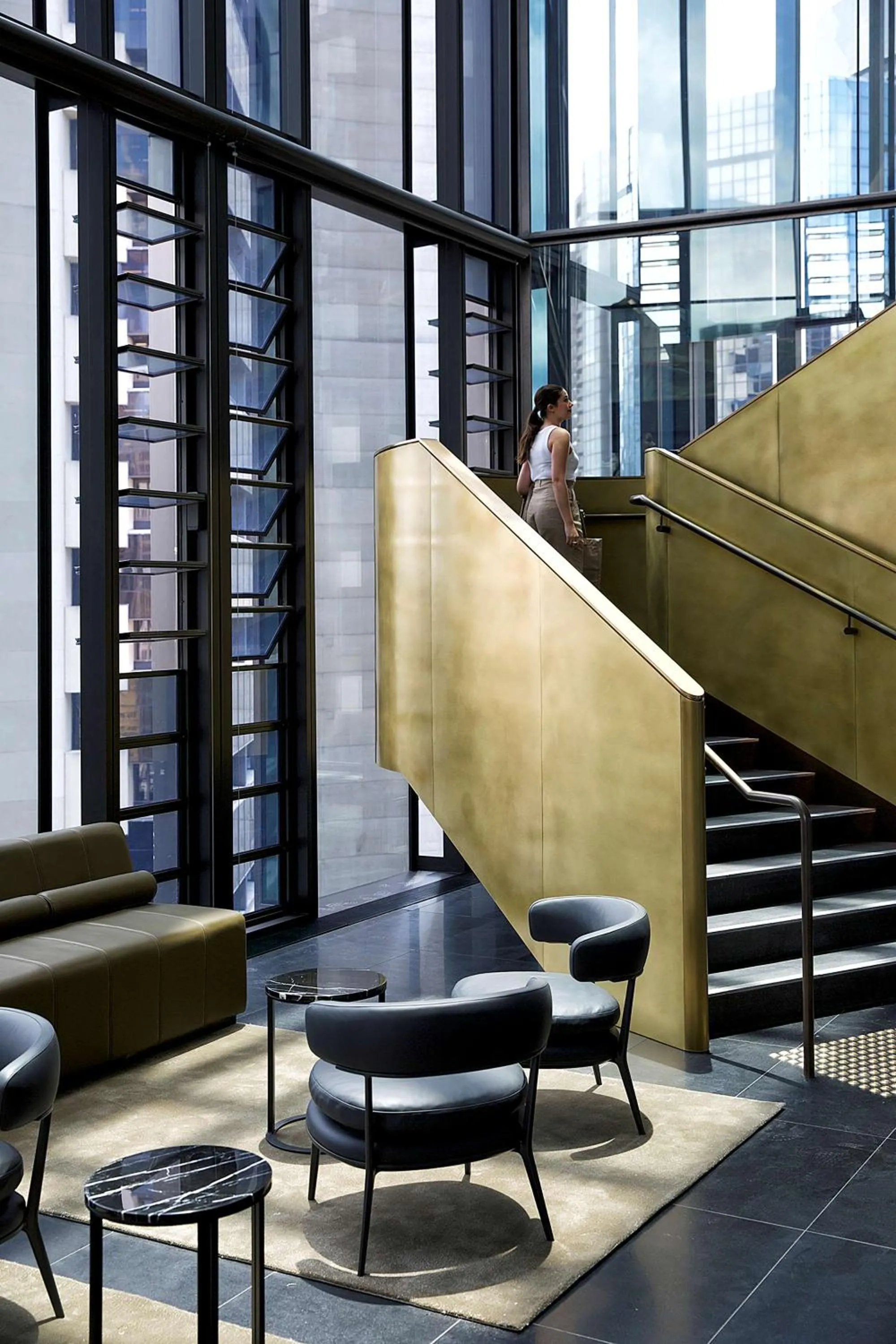 Lobby or reception in A by Adina Sydney