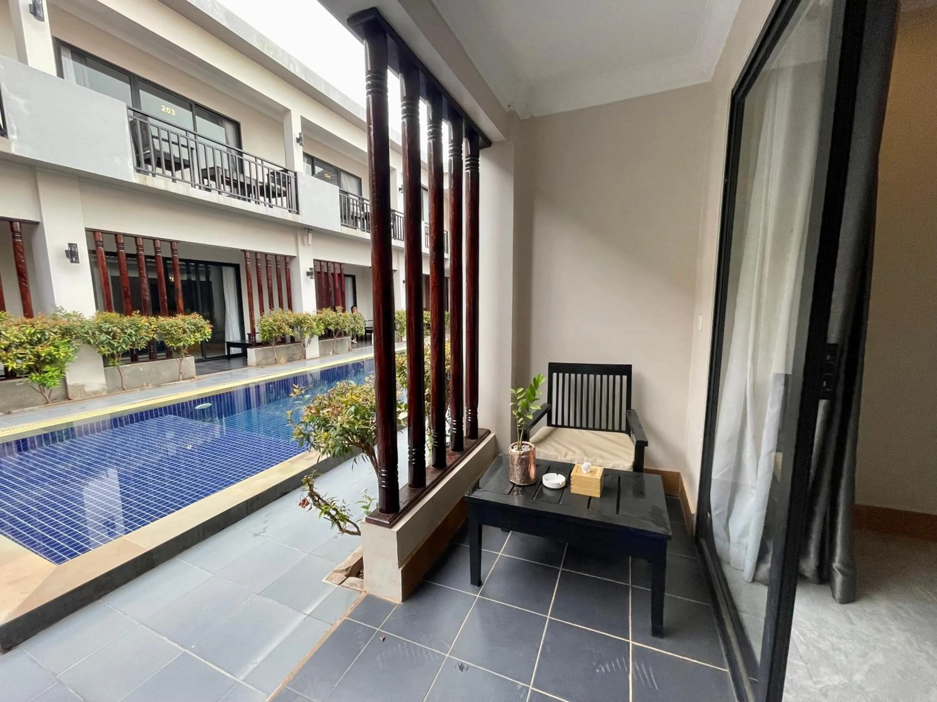 Balcony/Terrace in K Medical Clinic Resort