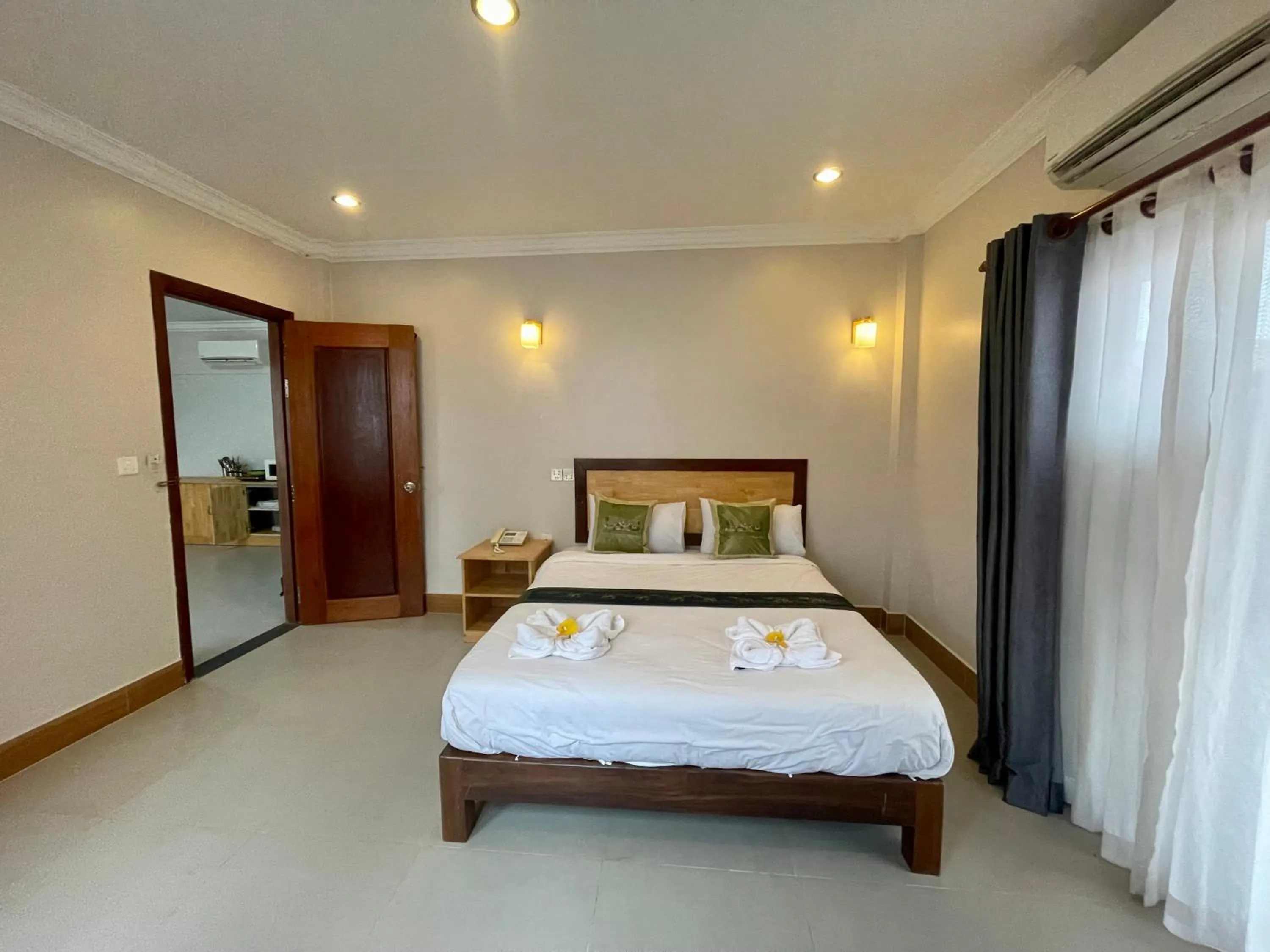 Bed in K Medical Clinic Resort