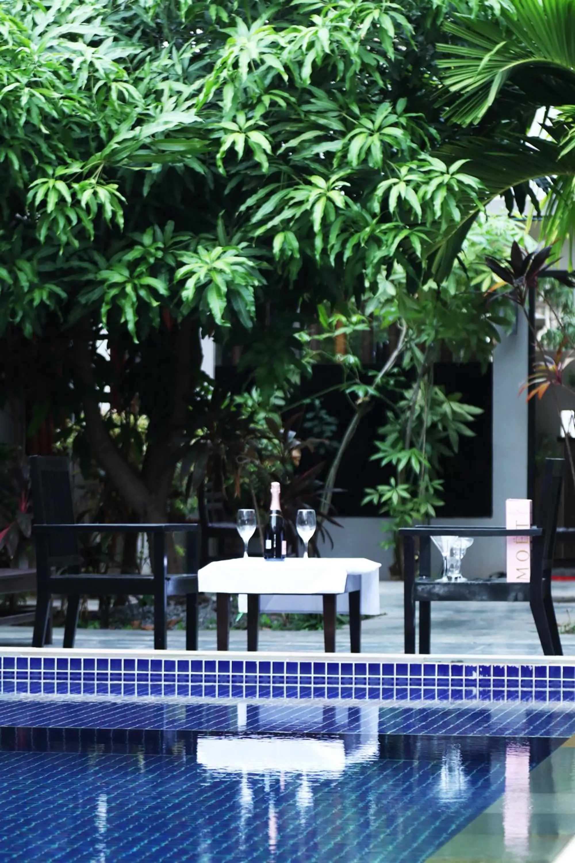 Garden, Swimming Pool in K Medical Clinic Resort