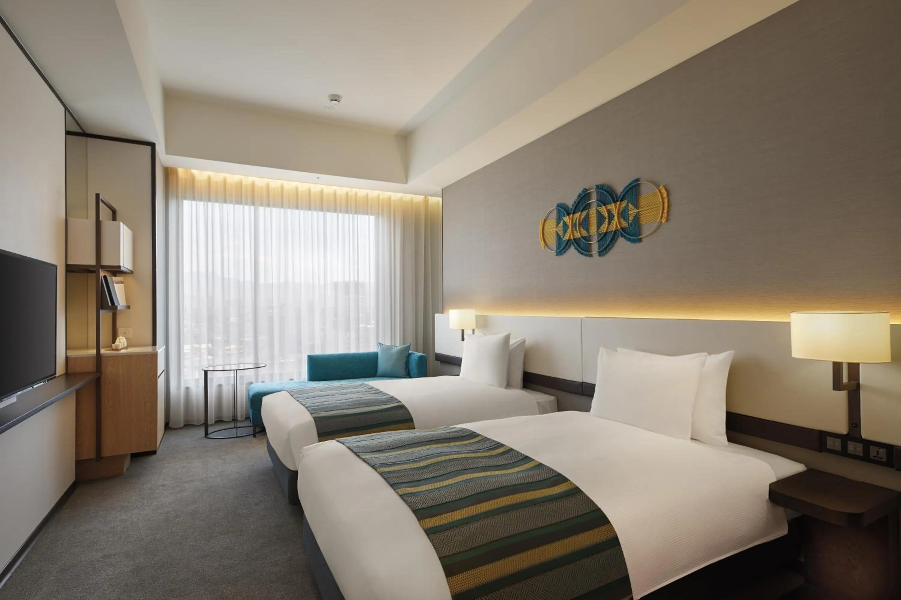 Photo of the whole room, Bed in MGH Mitsui Garden Hotel Taipei Zhongxiao