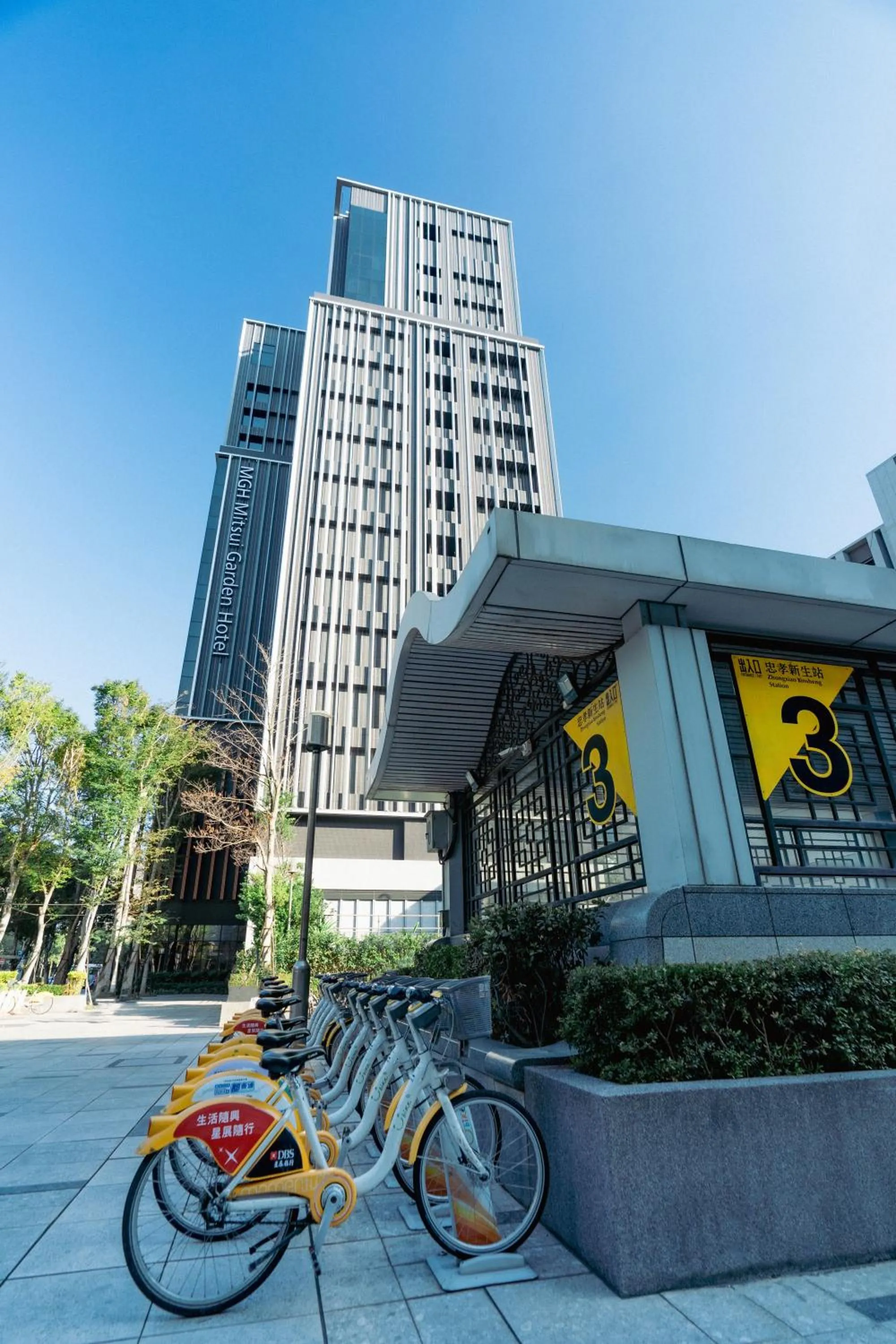 Property building in MGH Mitsui Garden Hotel Taipei Zhongxiao