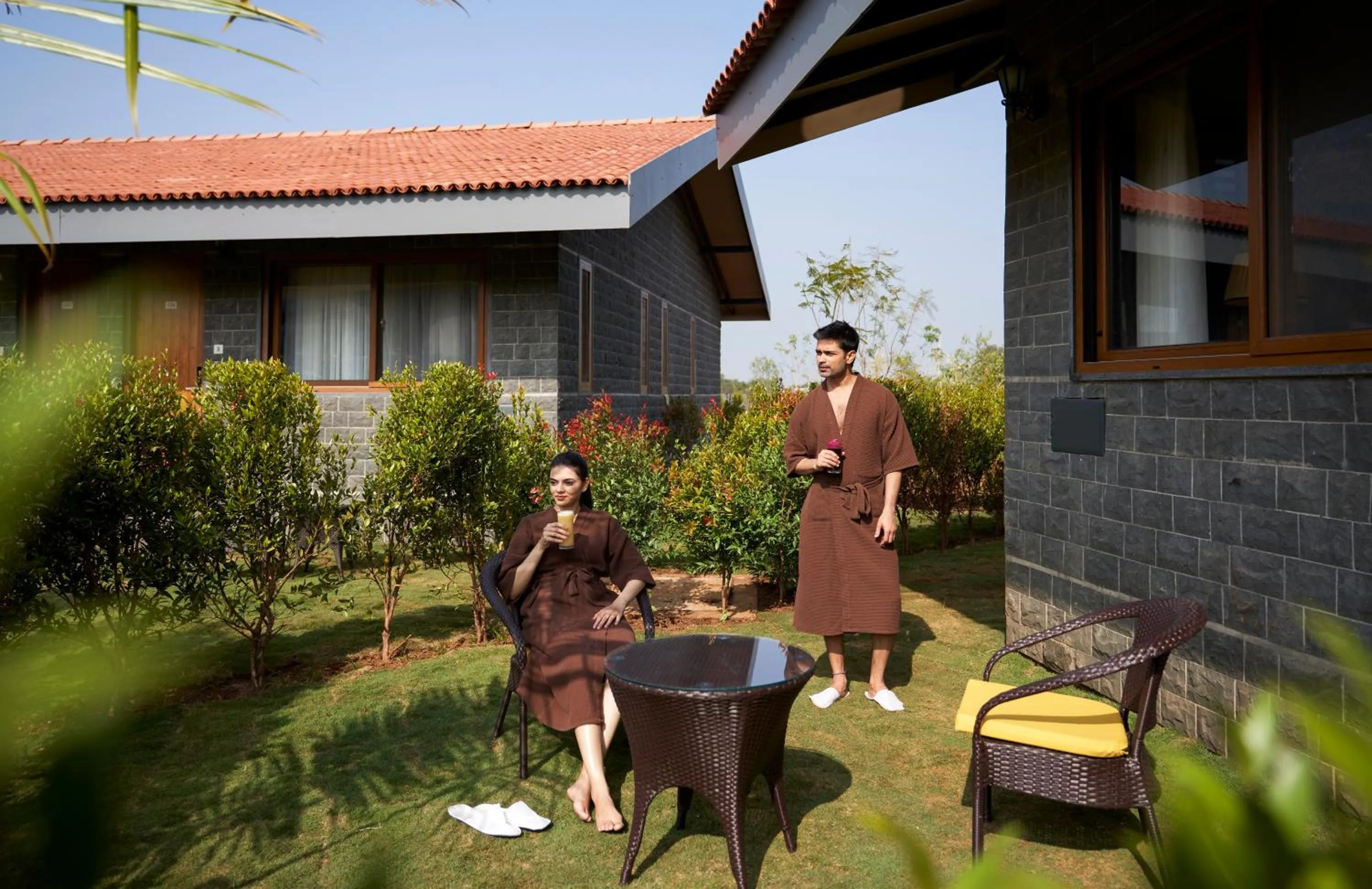 Garden in Viveda Wellness Resort