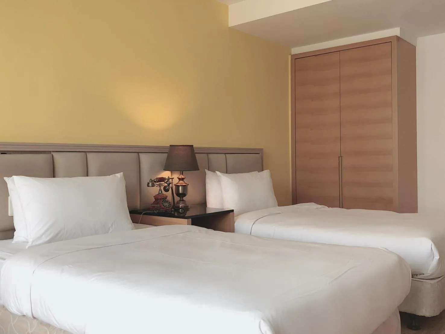 Bed in Taichung EnrichLife Hotel