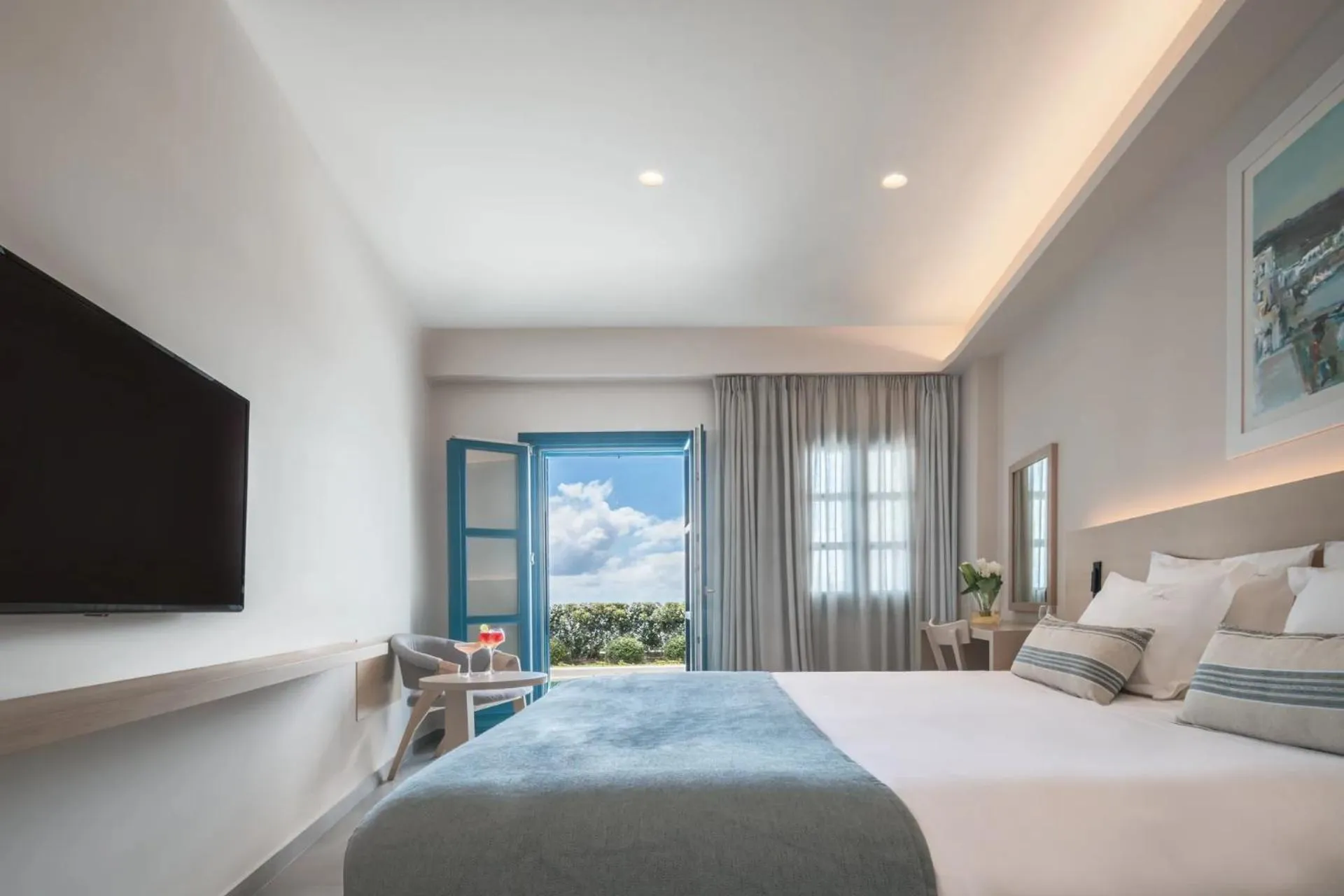 Bedroom, Bed in Aeifos Boutique Hotel