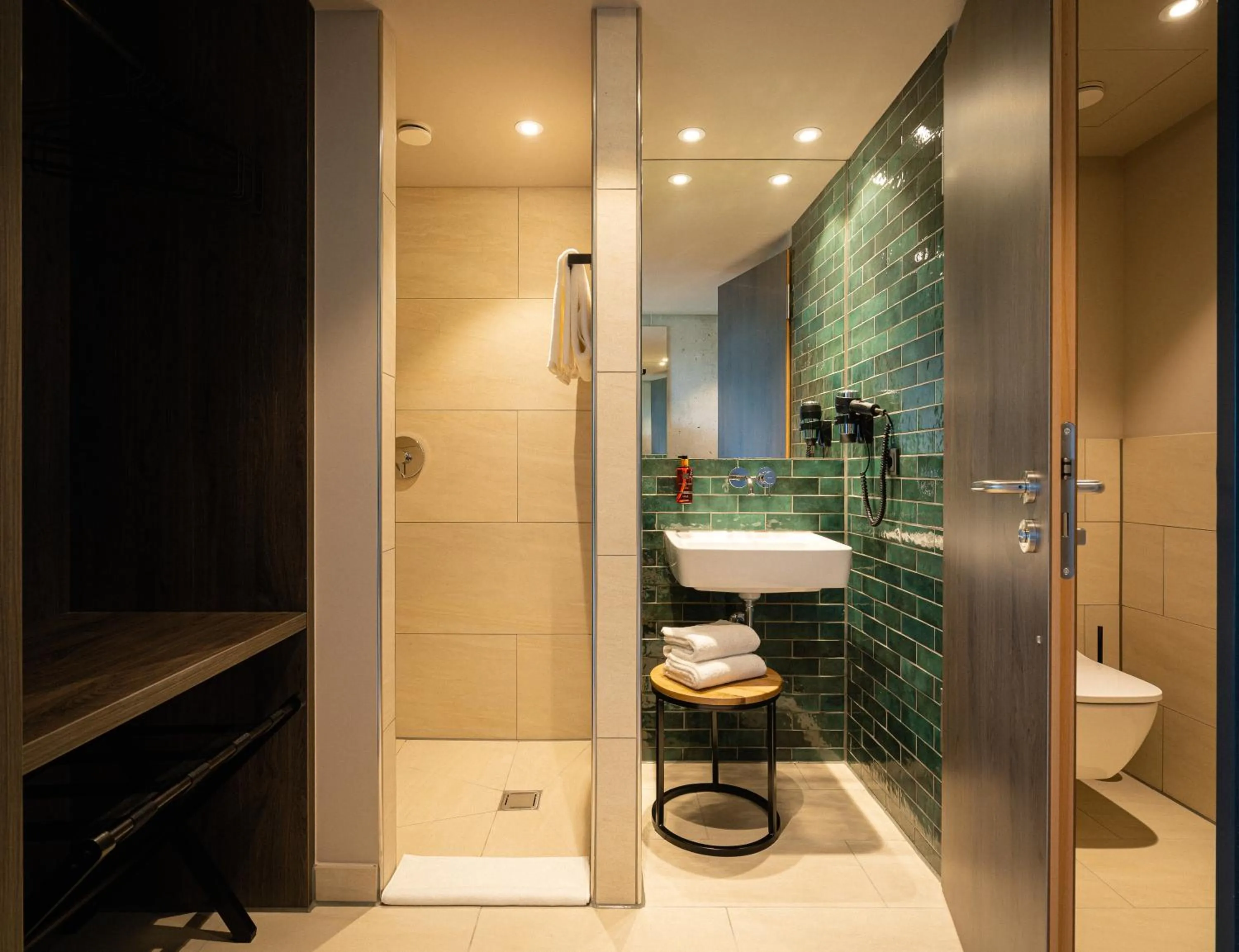 Bathroom in das flax allgäu