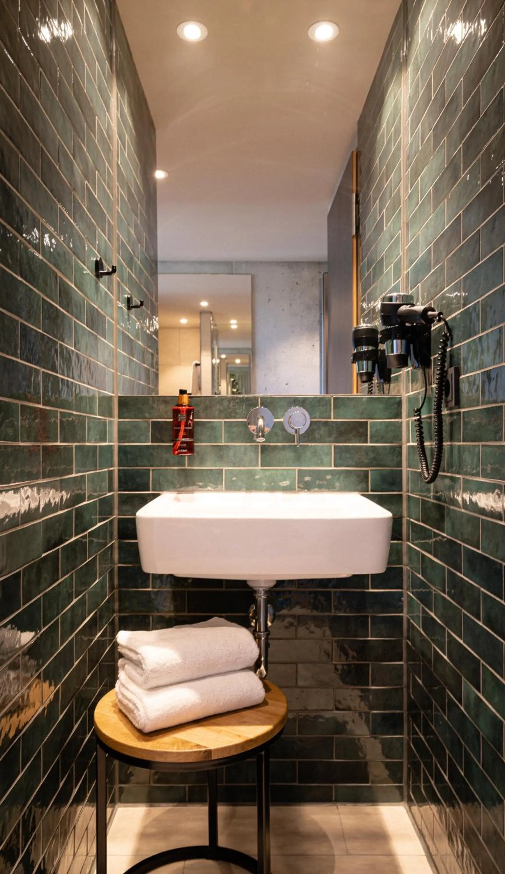 Bathroom in das flax allgäu