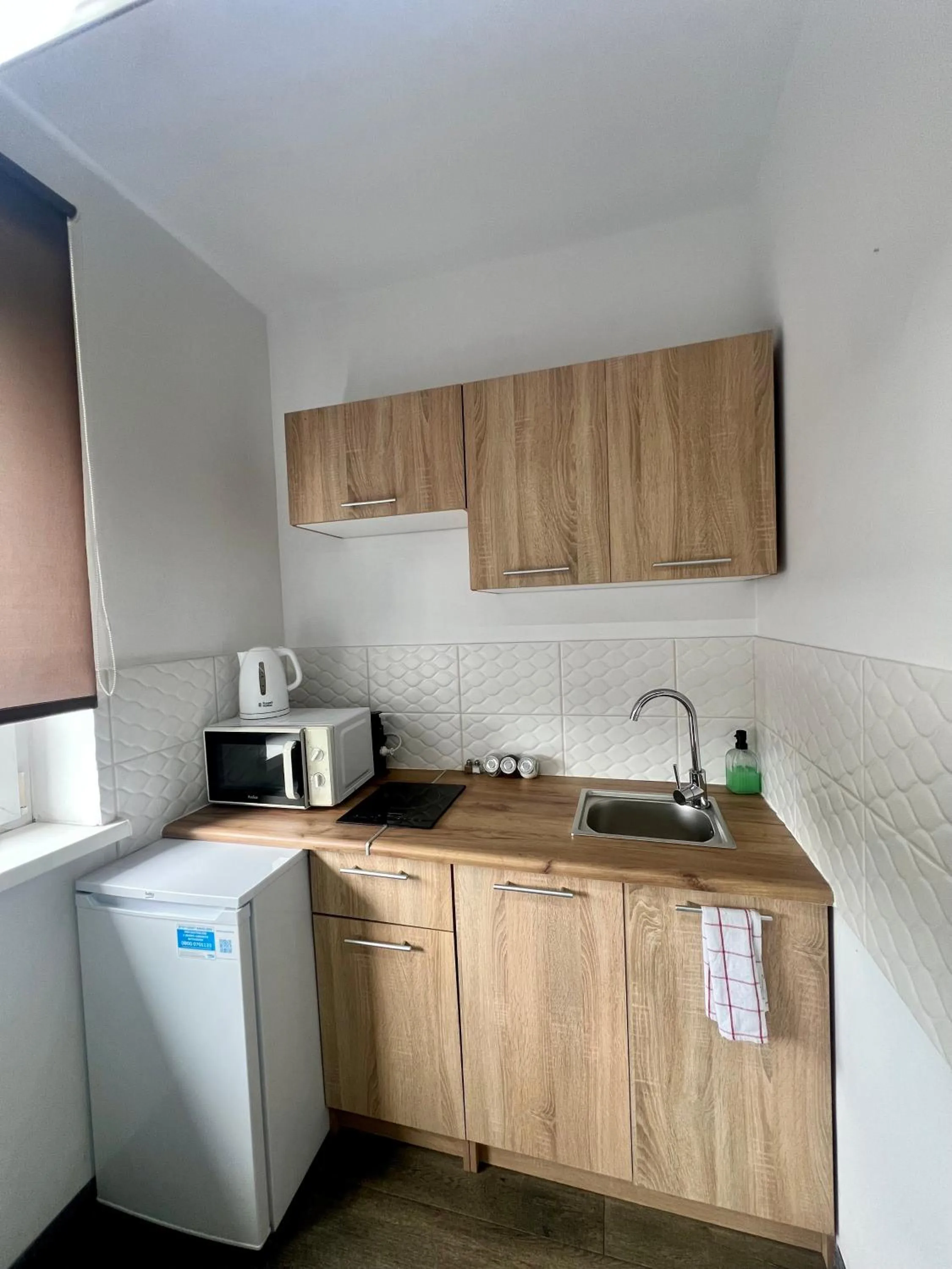 Kitchen or kitchenette in Astra Katowice - Aparthotel