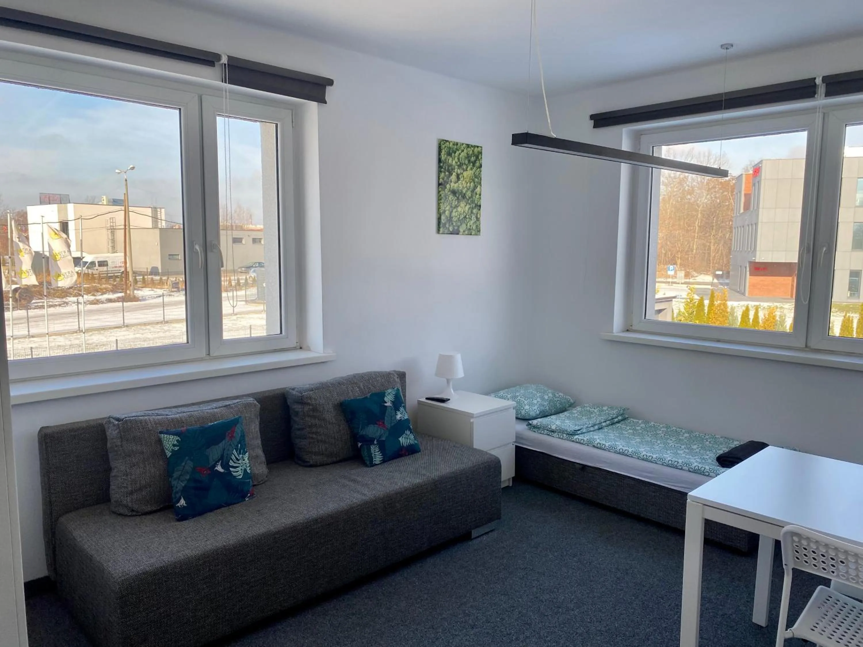 Bedroom in Astra Katowice - Aparthotel