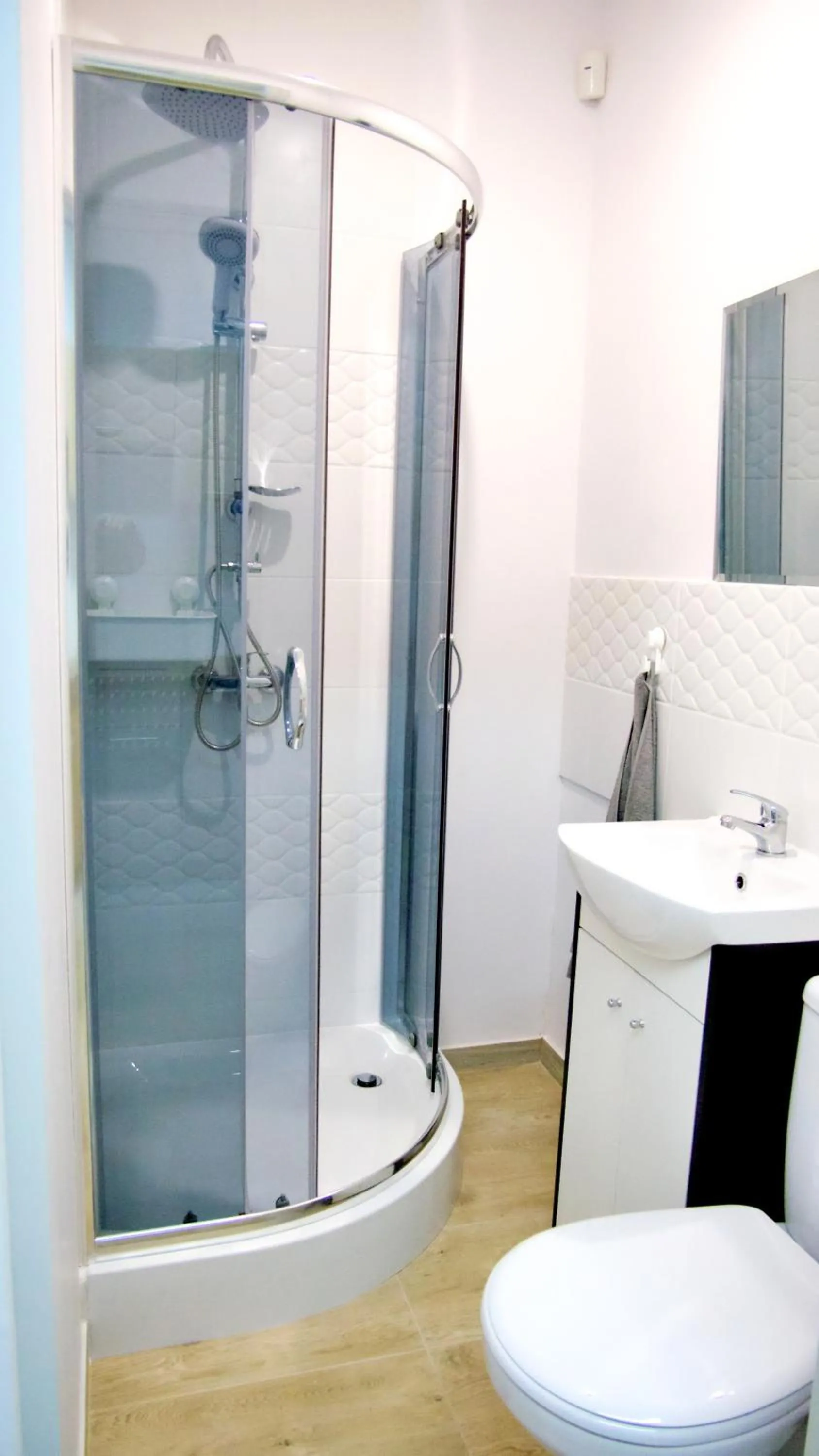 Shower in Astra Katowice - Aparthotel