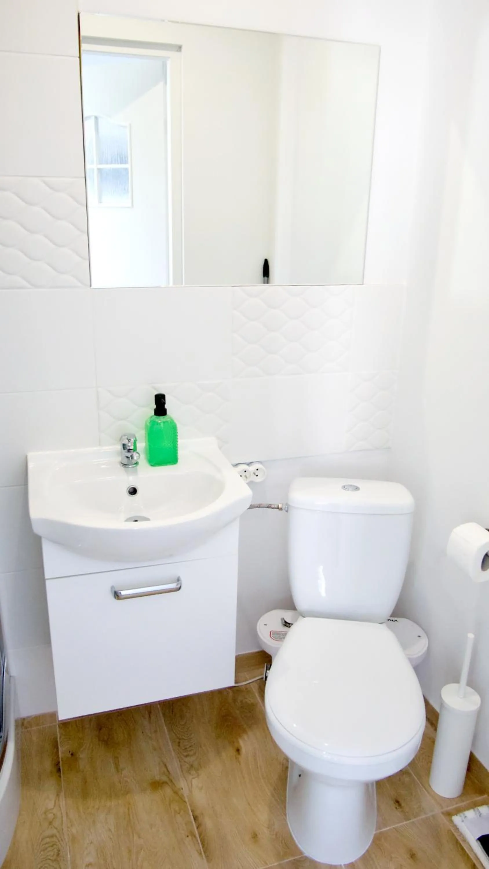 Toilet in Astra Katowice - Aparthotel