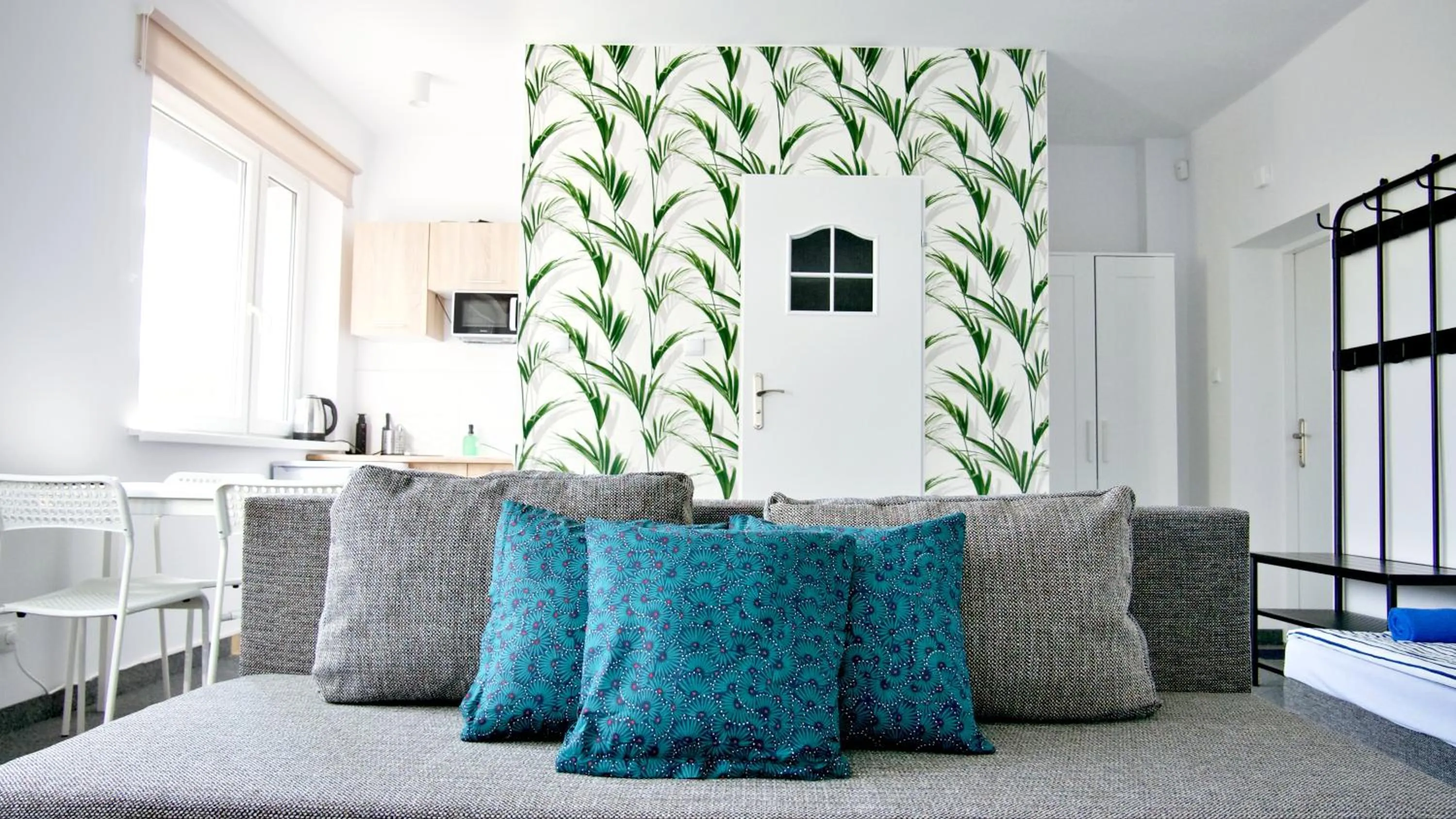 Living room in Astra Katowice - Aparthotel