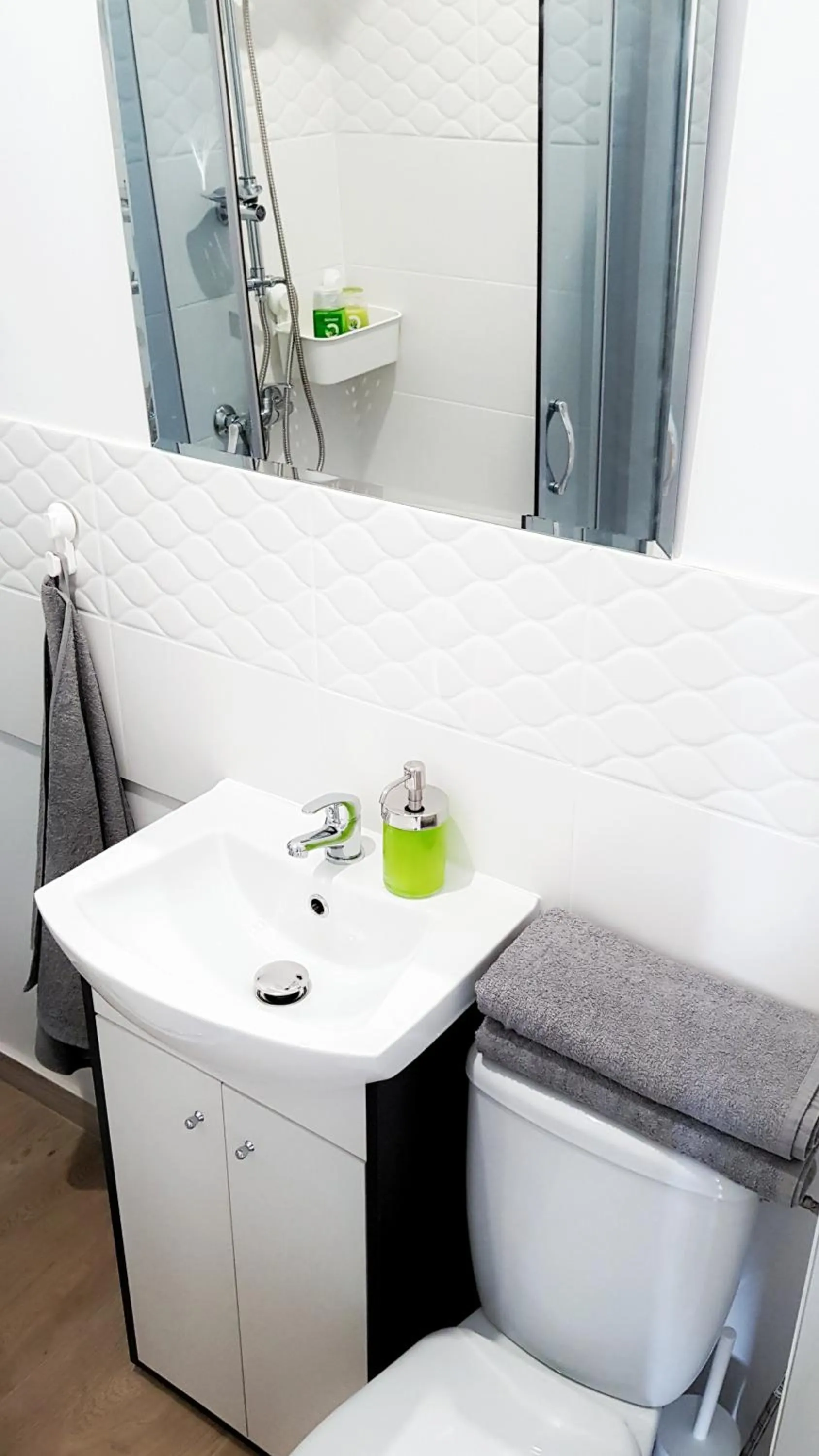 Bathroom in Astra Katowice - Aparthotel