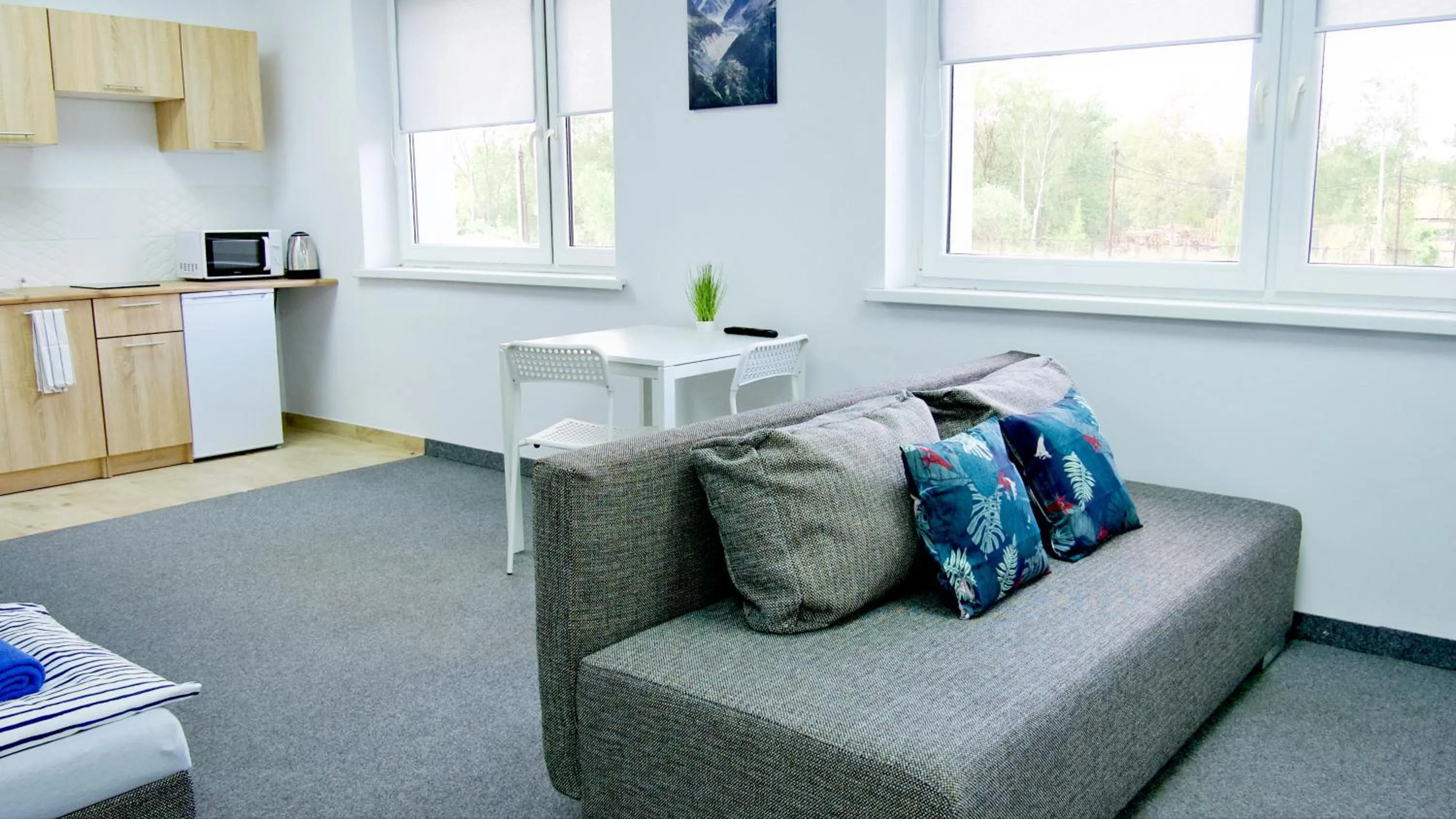 Living room in Astra Katowice - Aparthotel