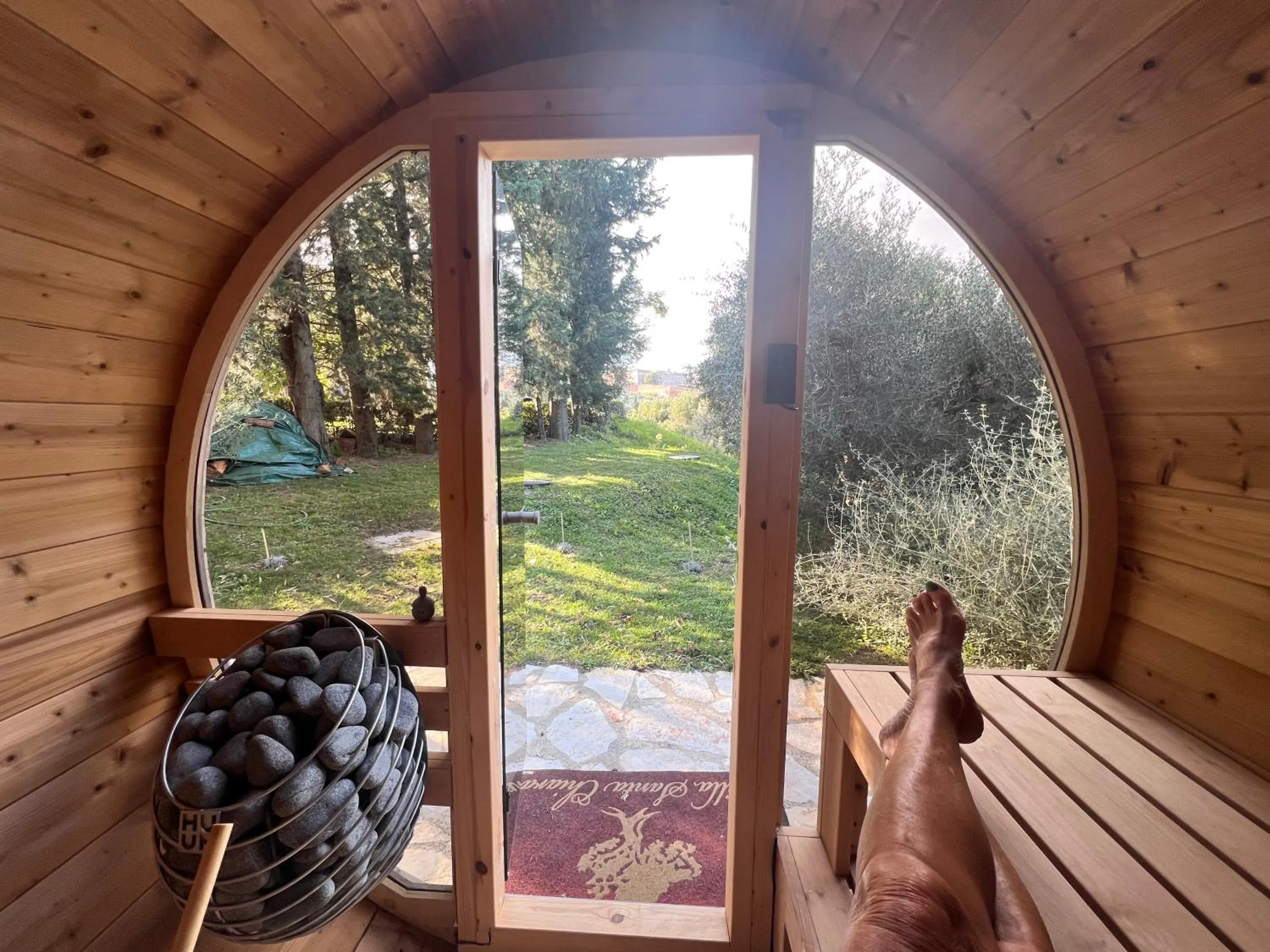 Sauna in Villa Santa Chiara