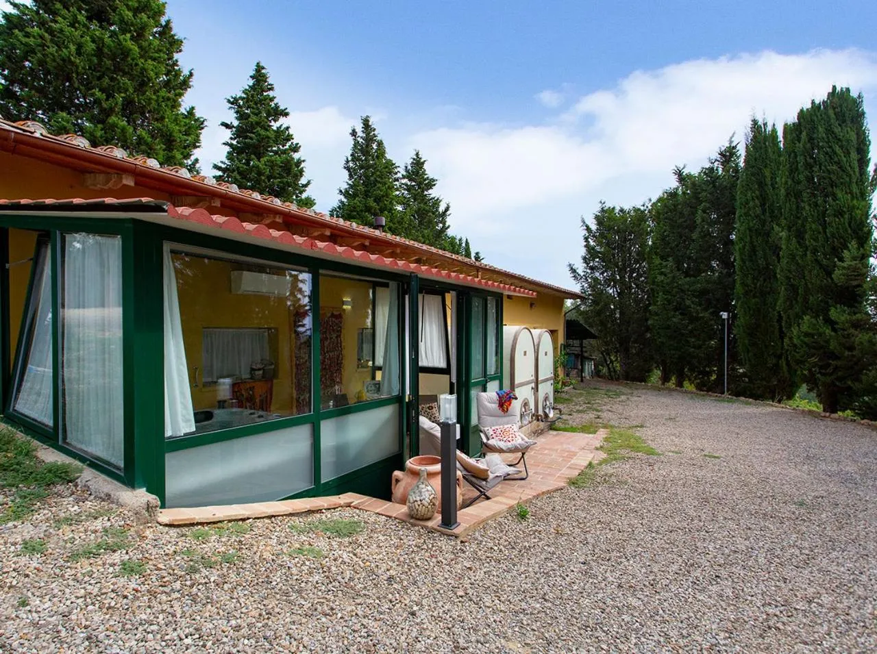 Hot Tub in Villa Santa Chiara