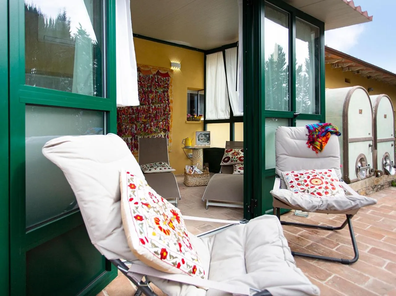 Hot Tub in Villa Santa Chiara