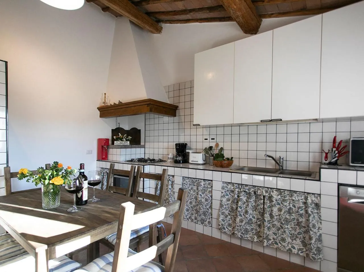 Kitchen or kitchenette in Villa Santa Chiara
