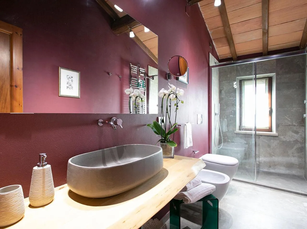 Bathroom in Villa Santa Chiara