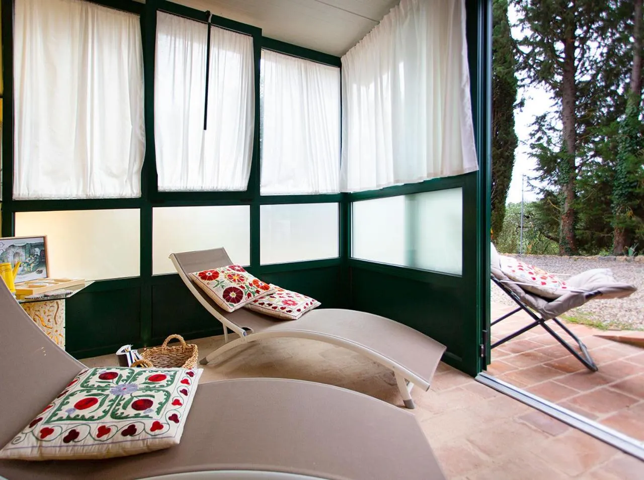 Hot Tub in Villa Santa Chiara