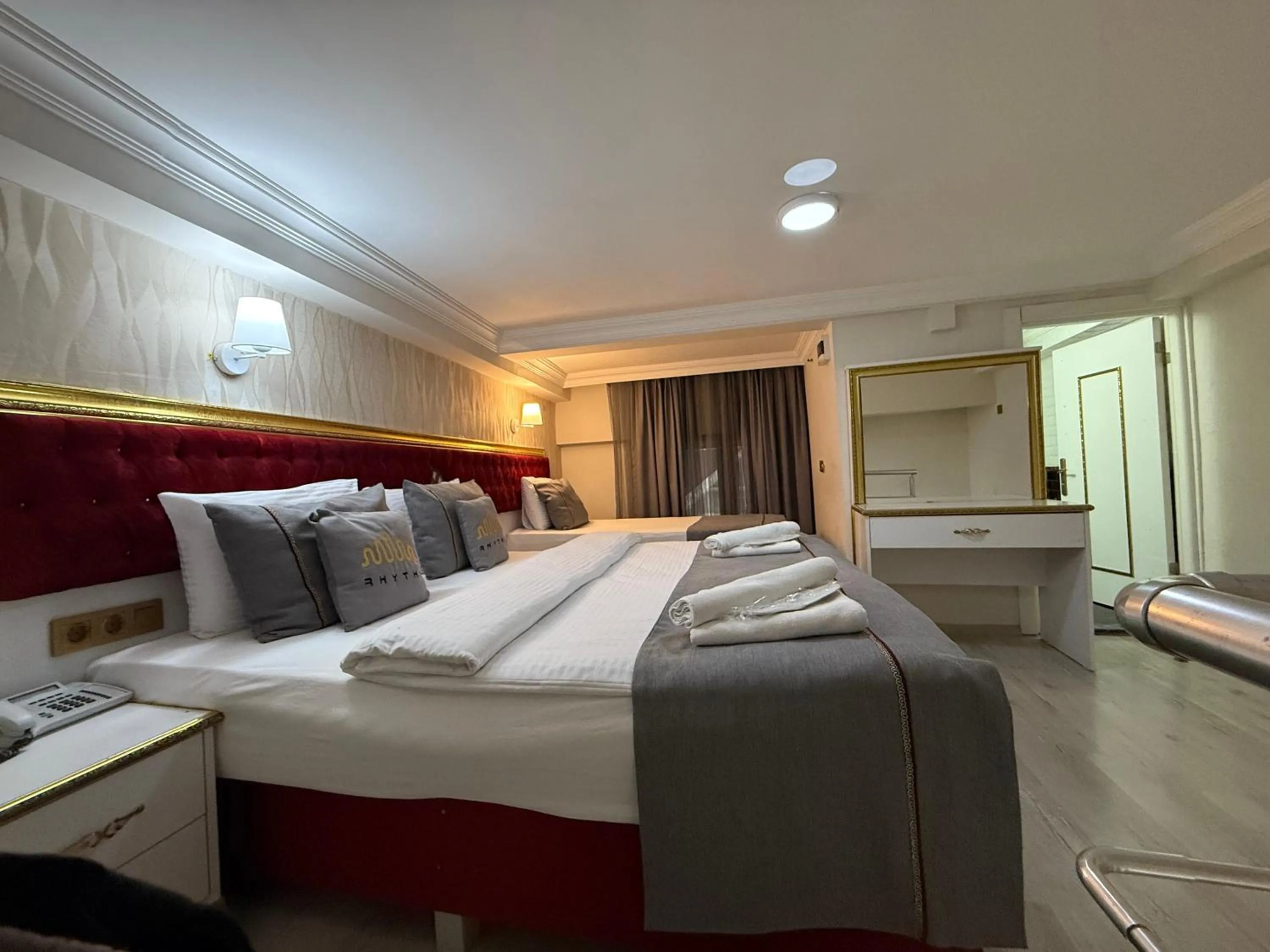 Photo of the whole room, Bed in RHYTHM HOTEL