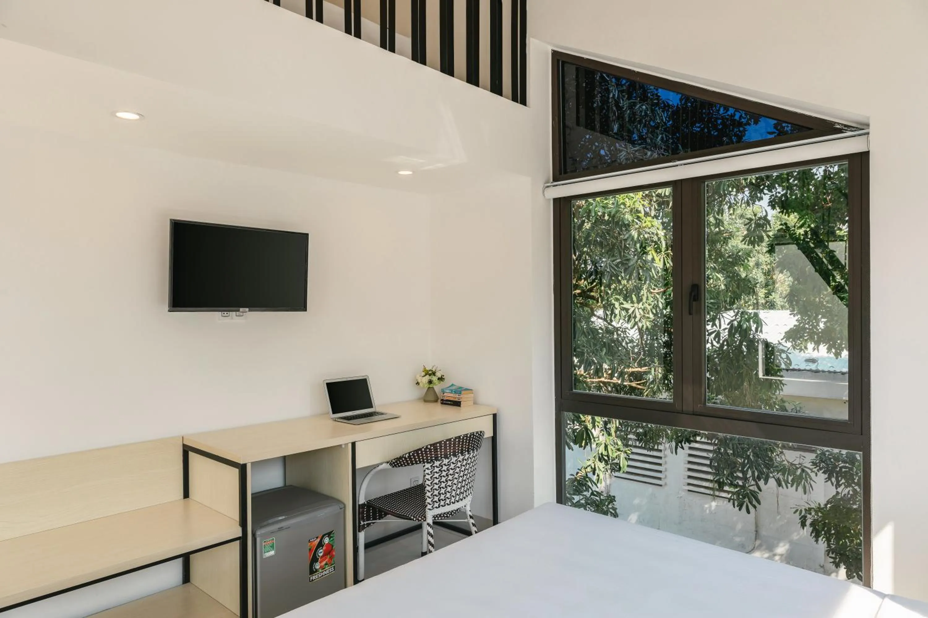 Communal lounge/ TV room, Bed in Bespoke Villa Hoian