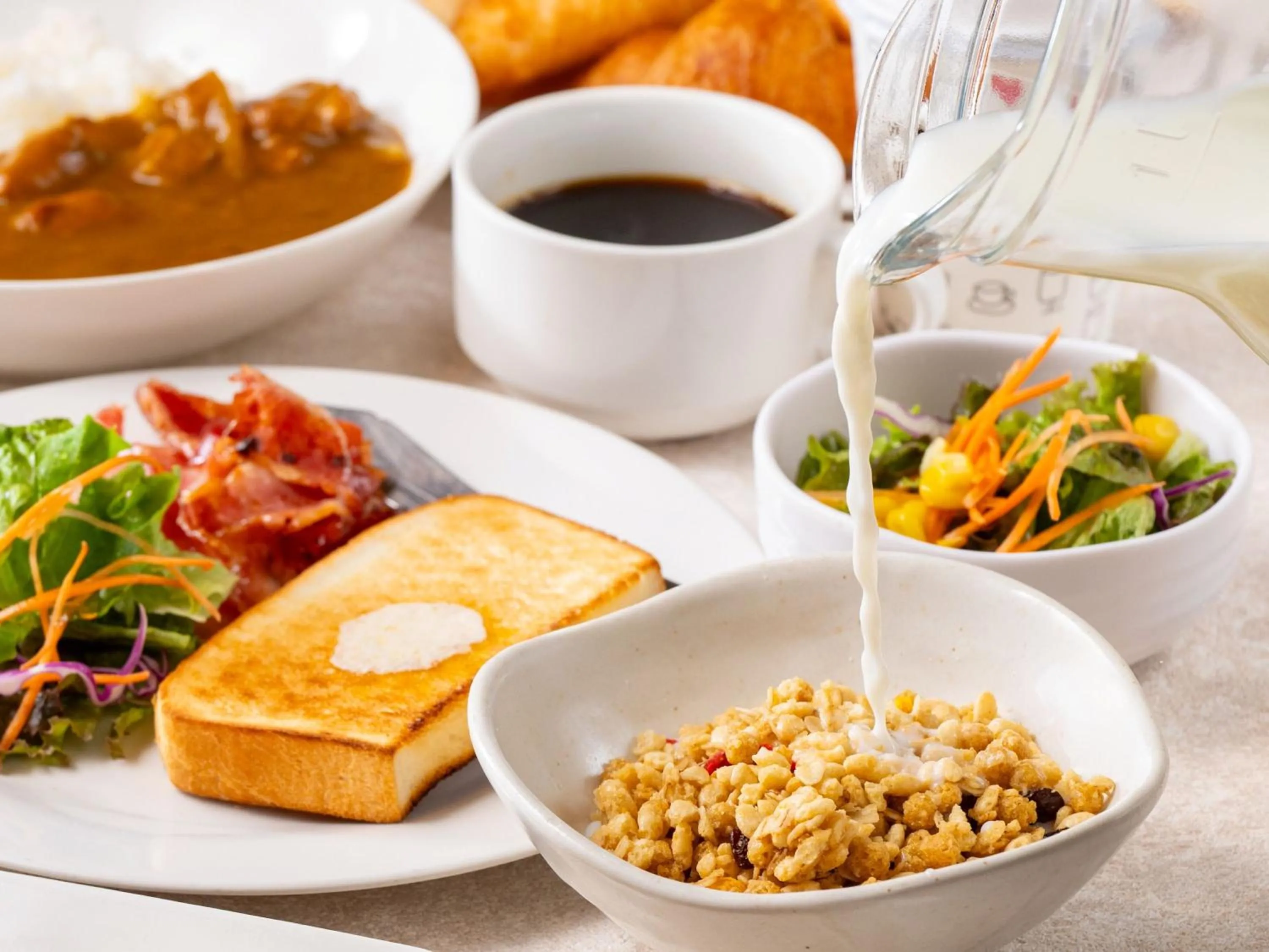 Breakfast in APA Hotel Higashi Shinjuku Kabukicho Tower