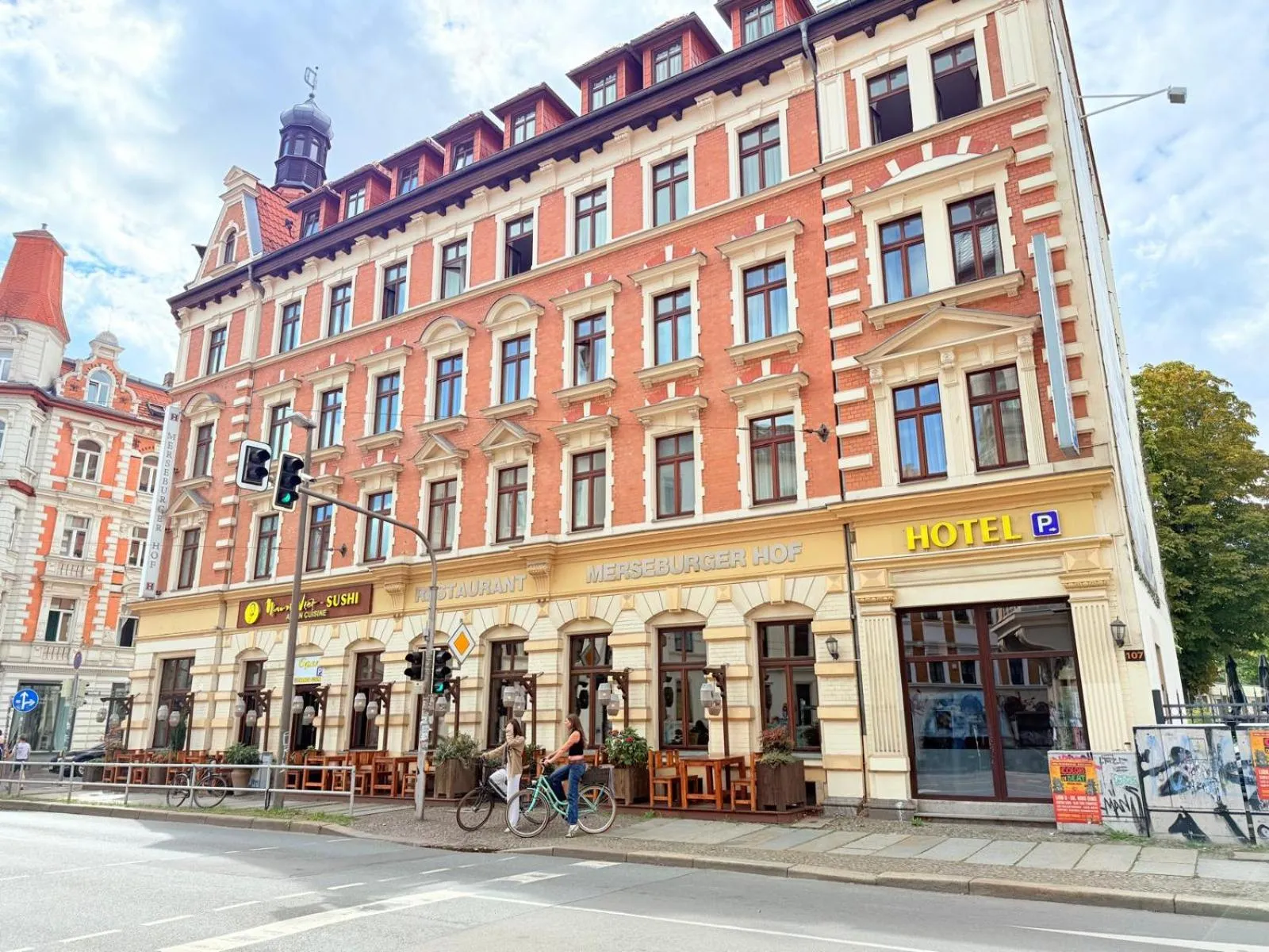 Property building in Hotel Merseburger Hof