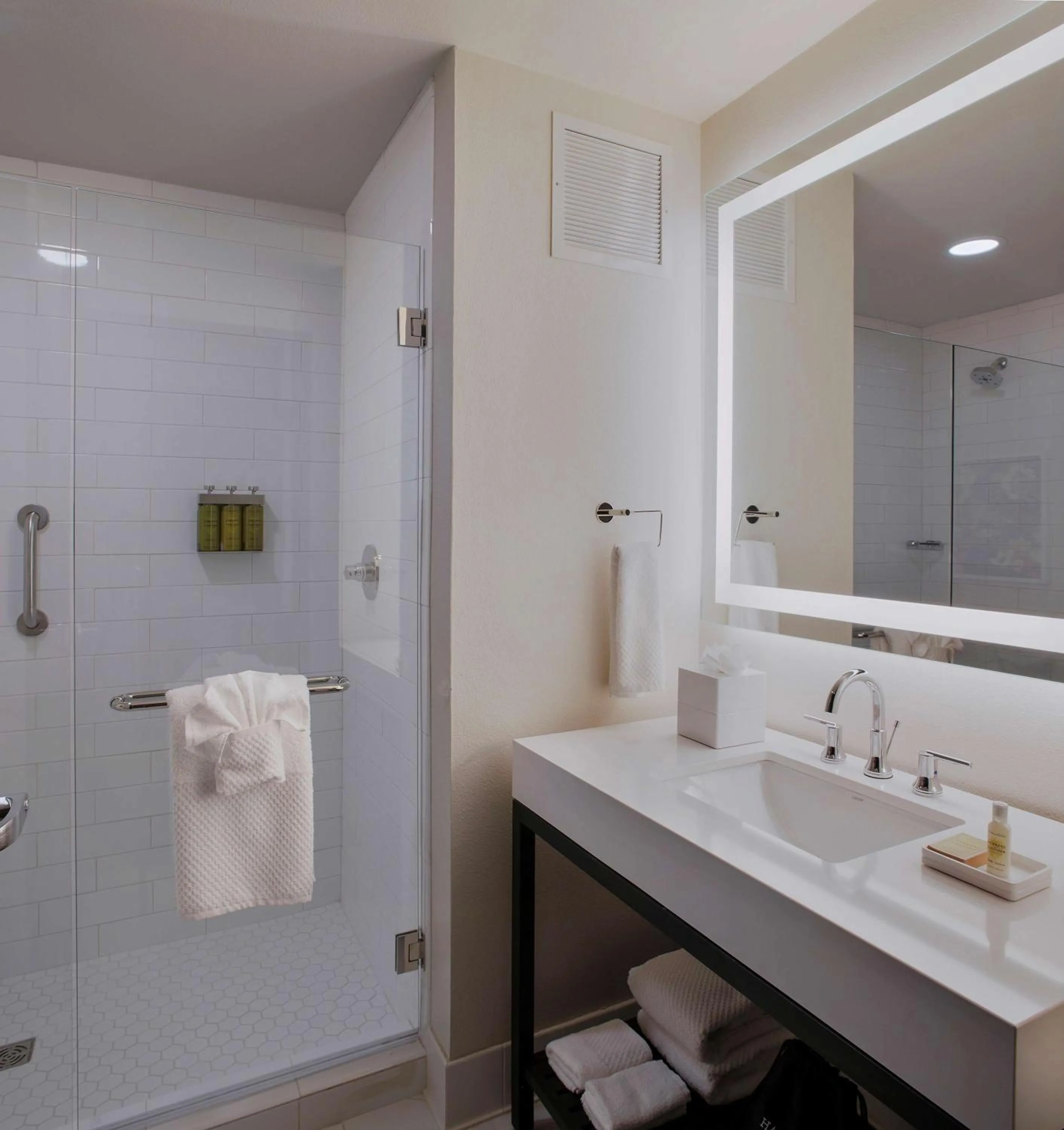 Bathroom in The Haywood, Tapestry Collection by Hilton