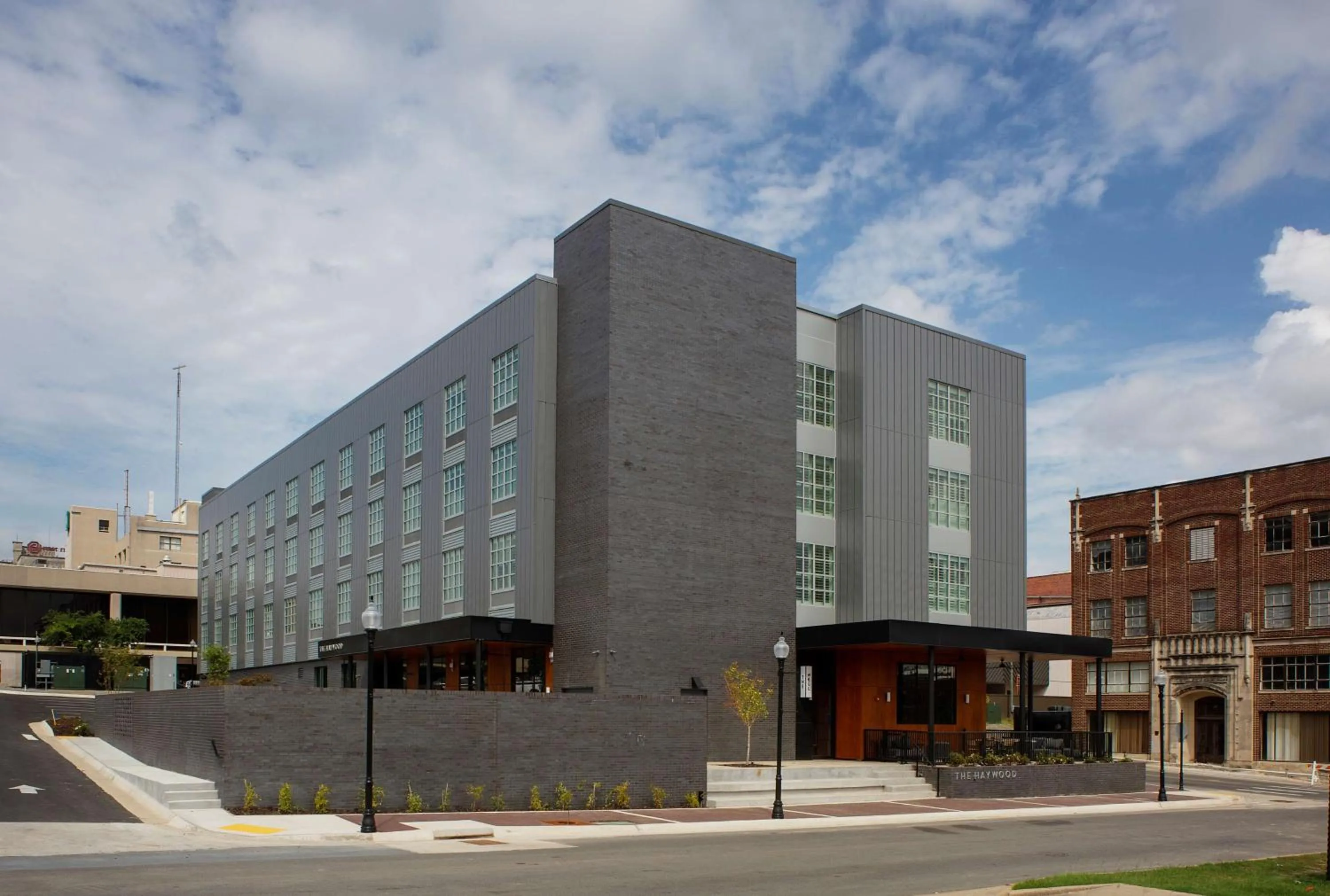 Property building in The Haywood, Tapestry Collection by Hilton