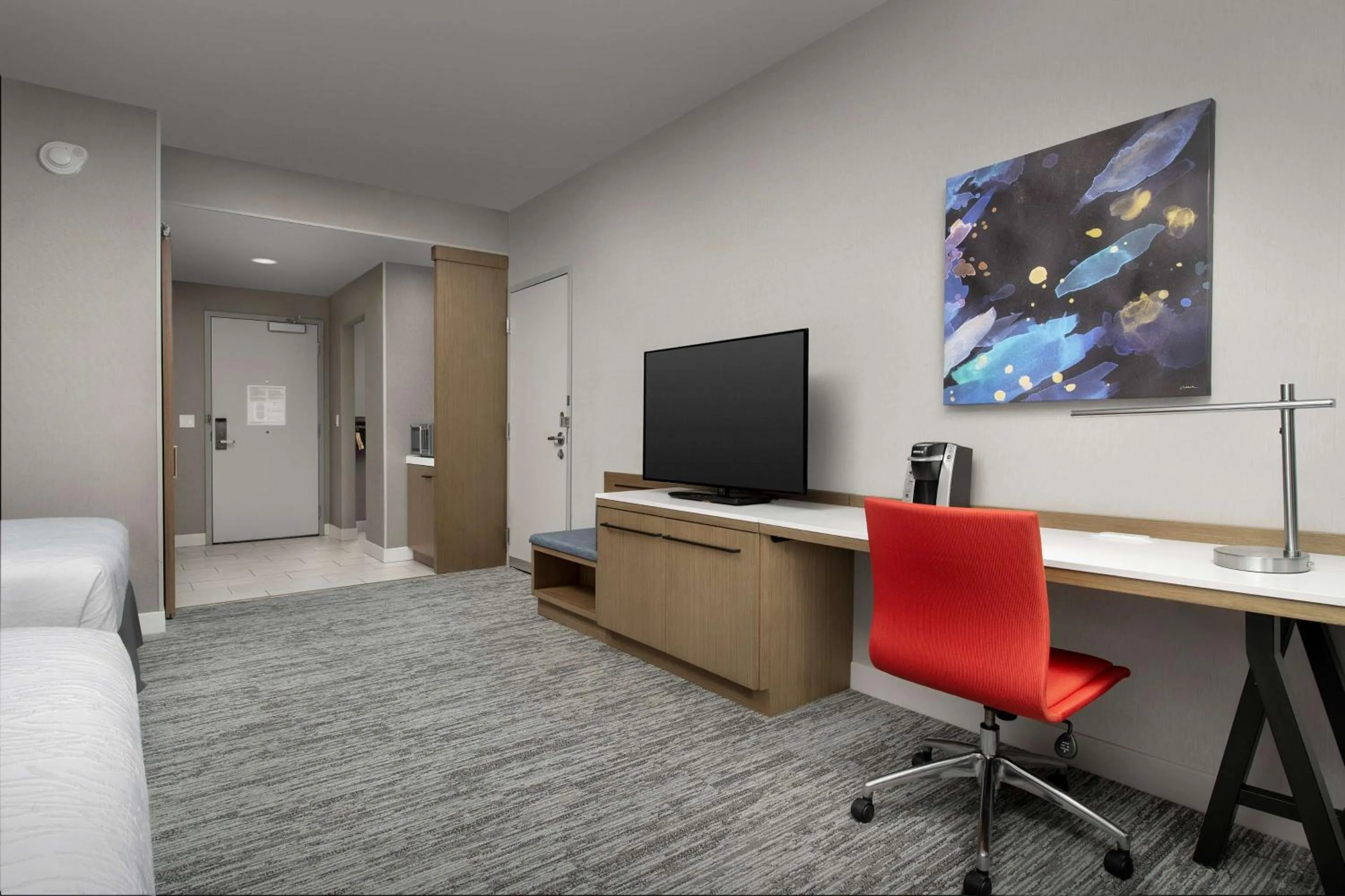 Bedroom in Hilton Garden Inn San Jose Airport