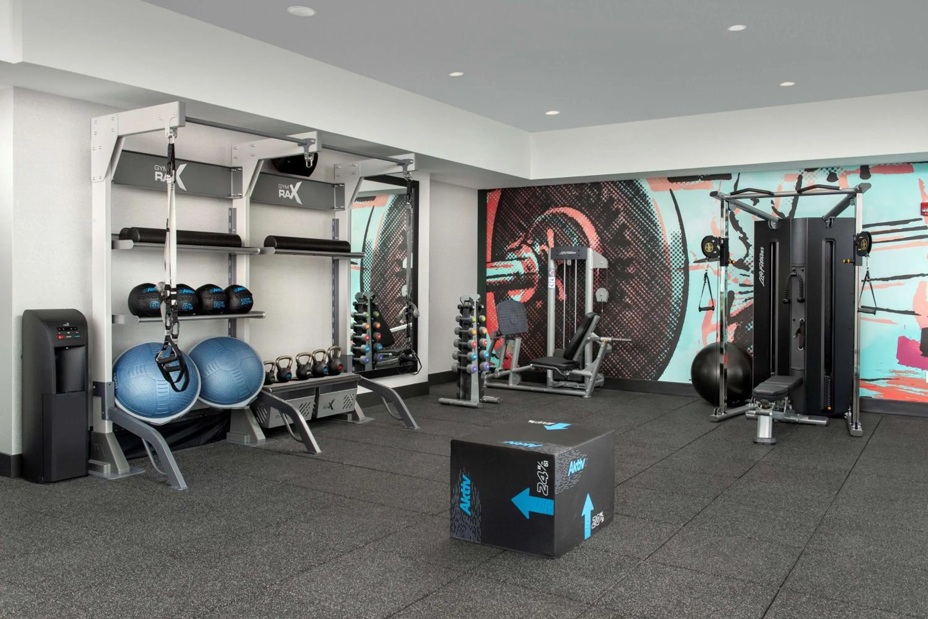 Fitness centre/facilities in Hilton Garden Inn San Jose Airport