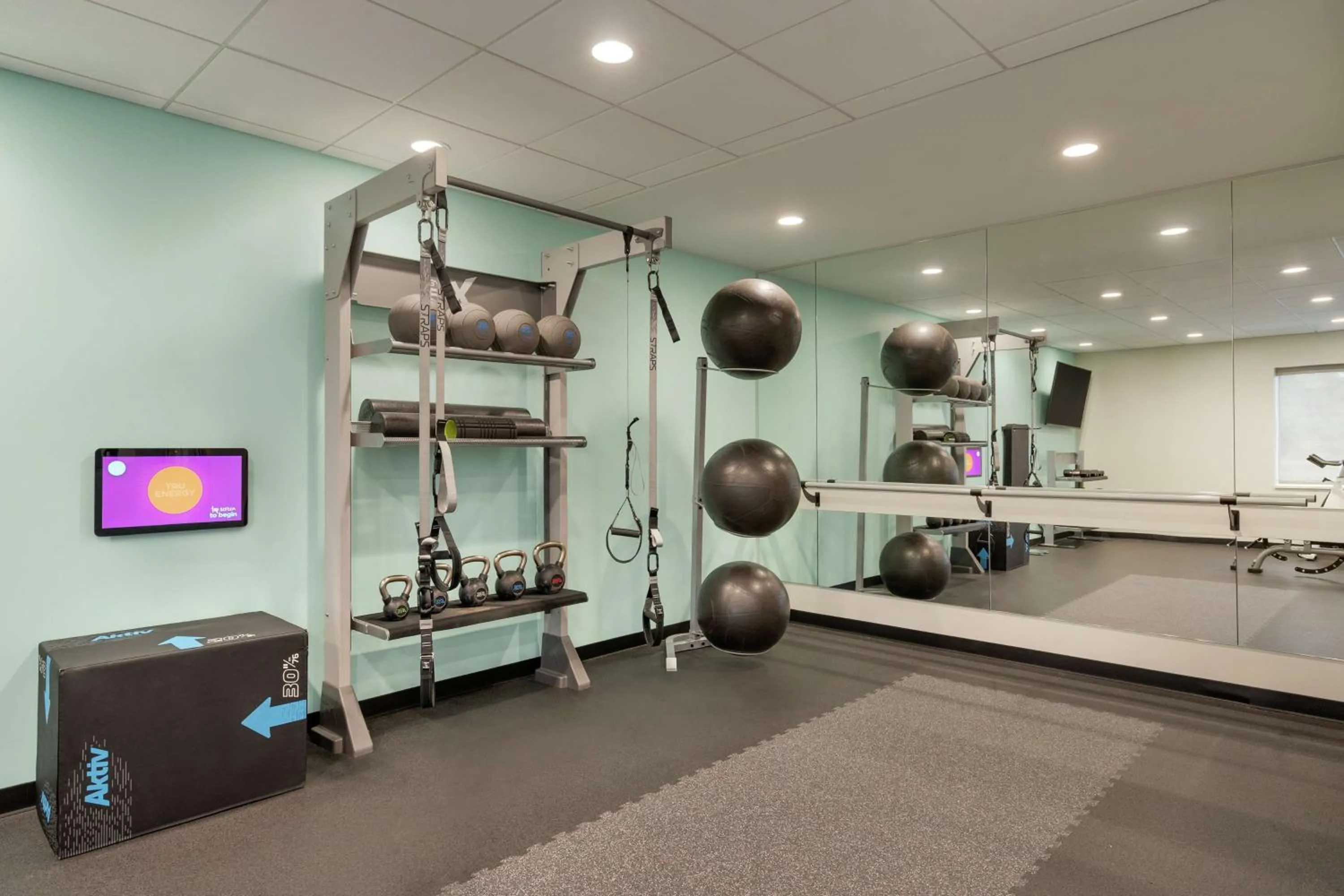 Fitness centre/facilities in Tru By Hilton Sandusky, Oh