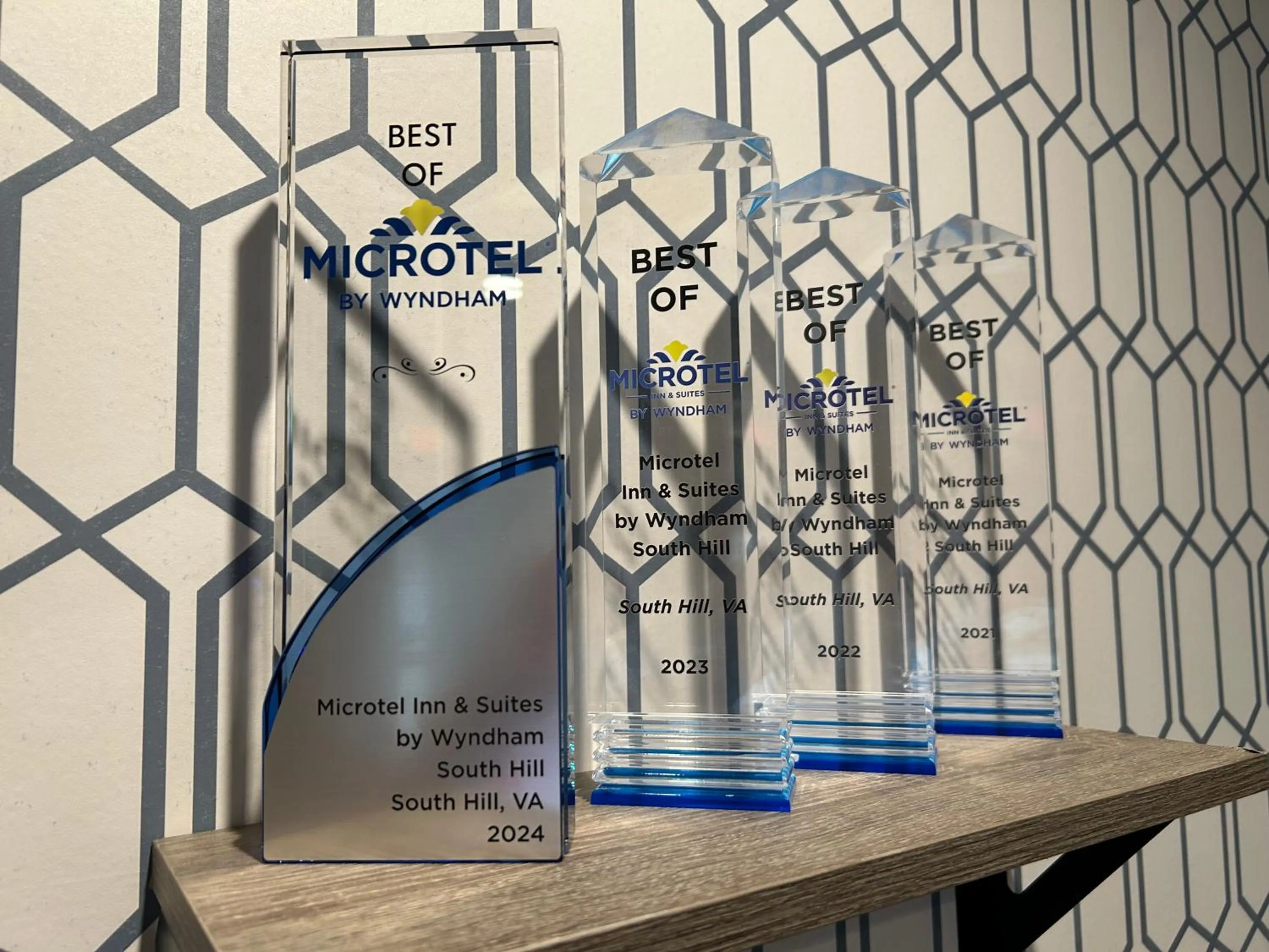 Certificate/Award in Microtel Inn Suites by Wyndham South Hill