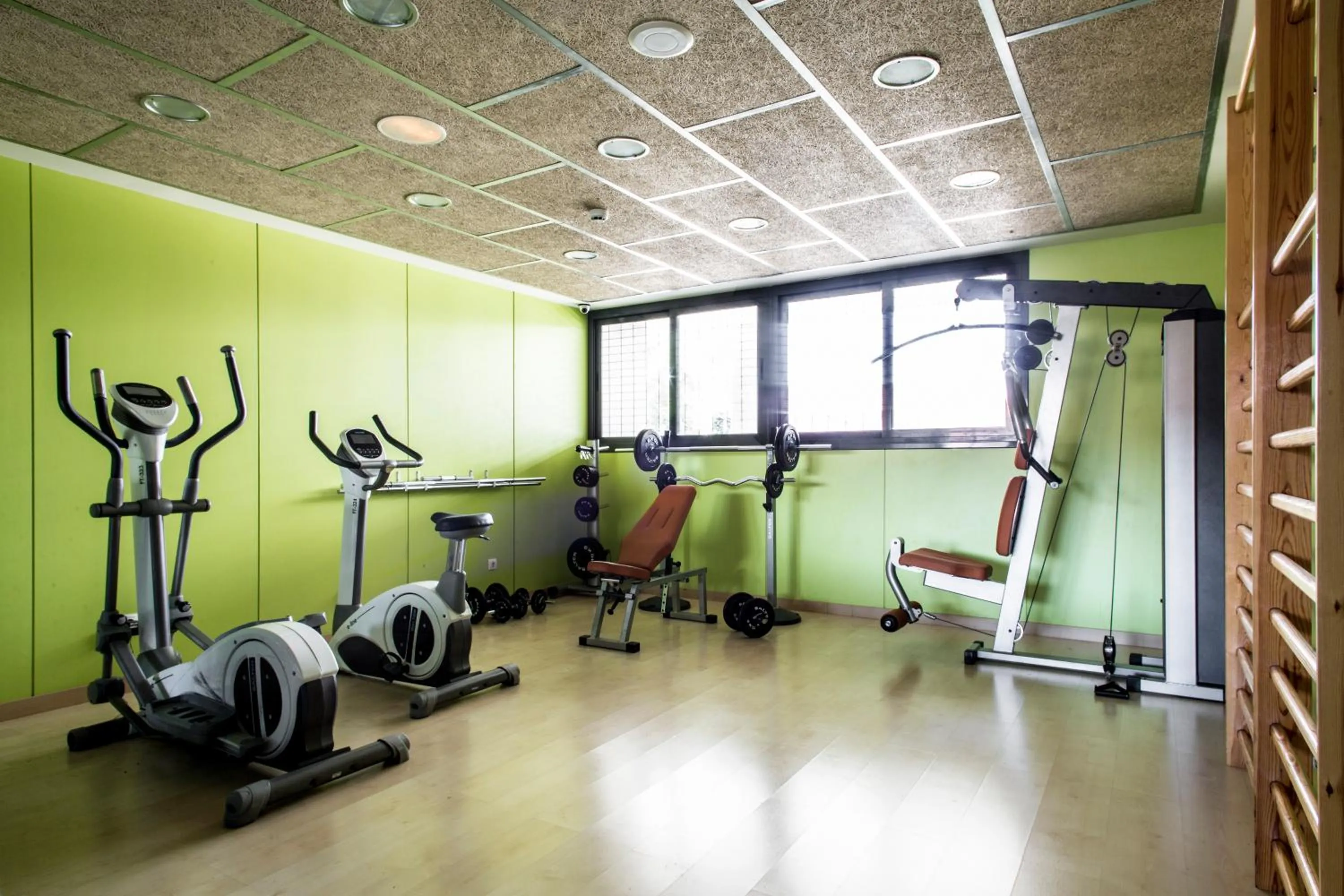 Fitness centre/facilities in Alojamientos Universitarios Resa Hipatia