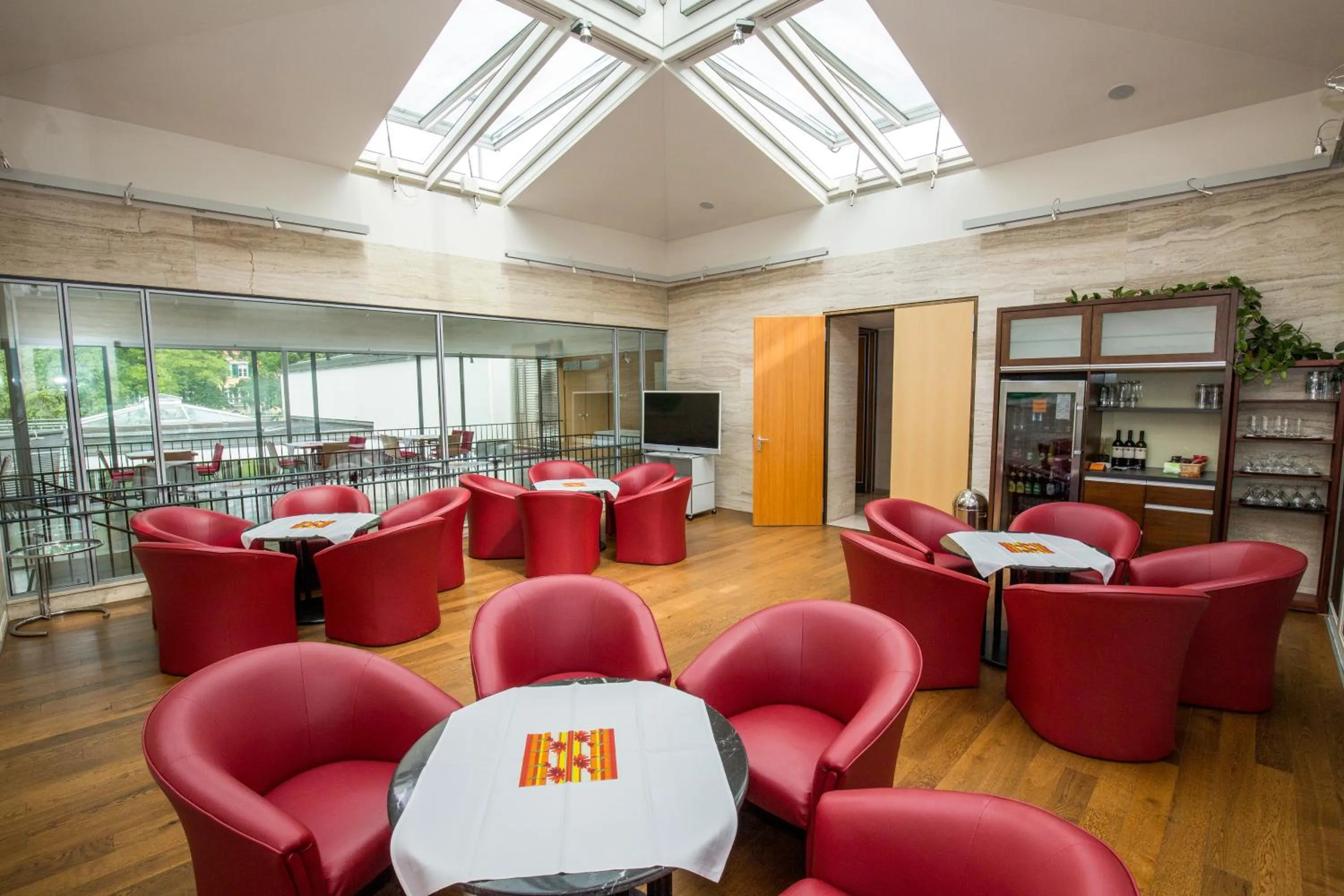 Lounge or bar in Gästehaus der Katholischen Akademie in Bayern