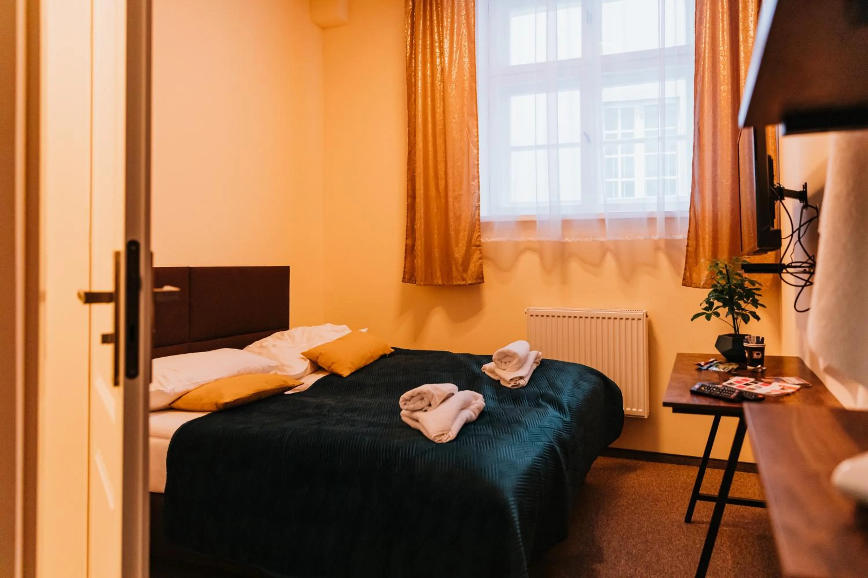 Bed in Kamieniczka Palladium