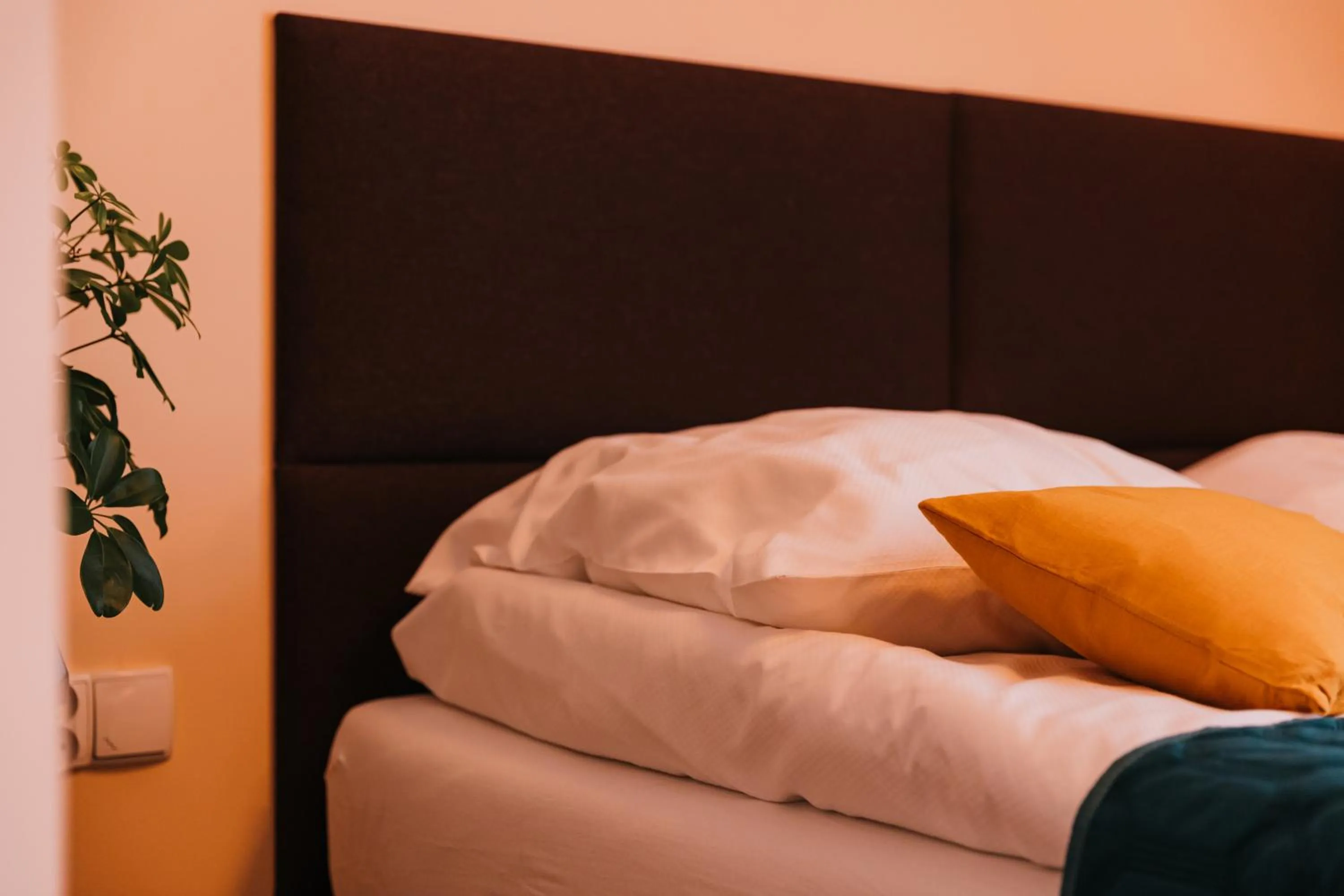 Bed in Kamieniczka Palladium