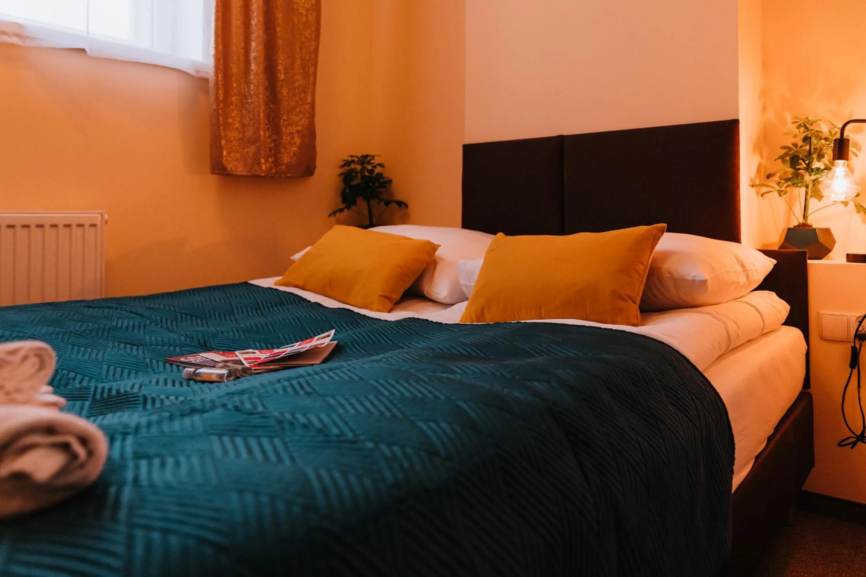 Bed in Kamieniczka Palladium