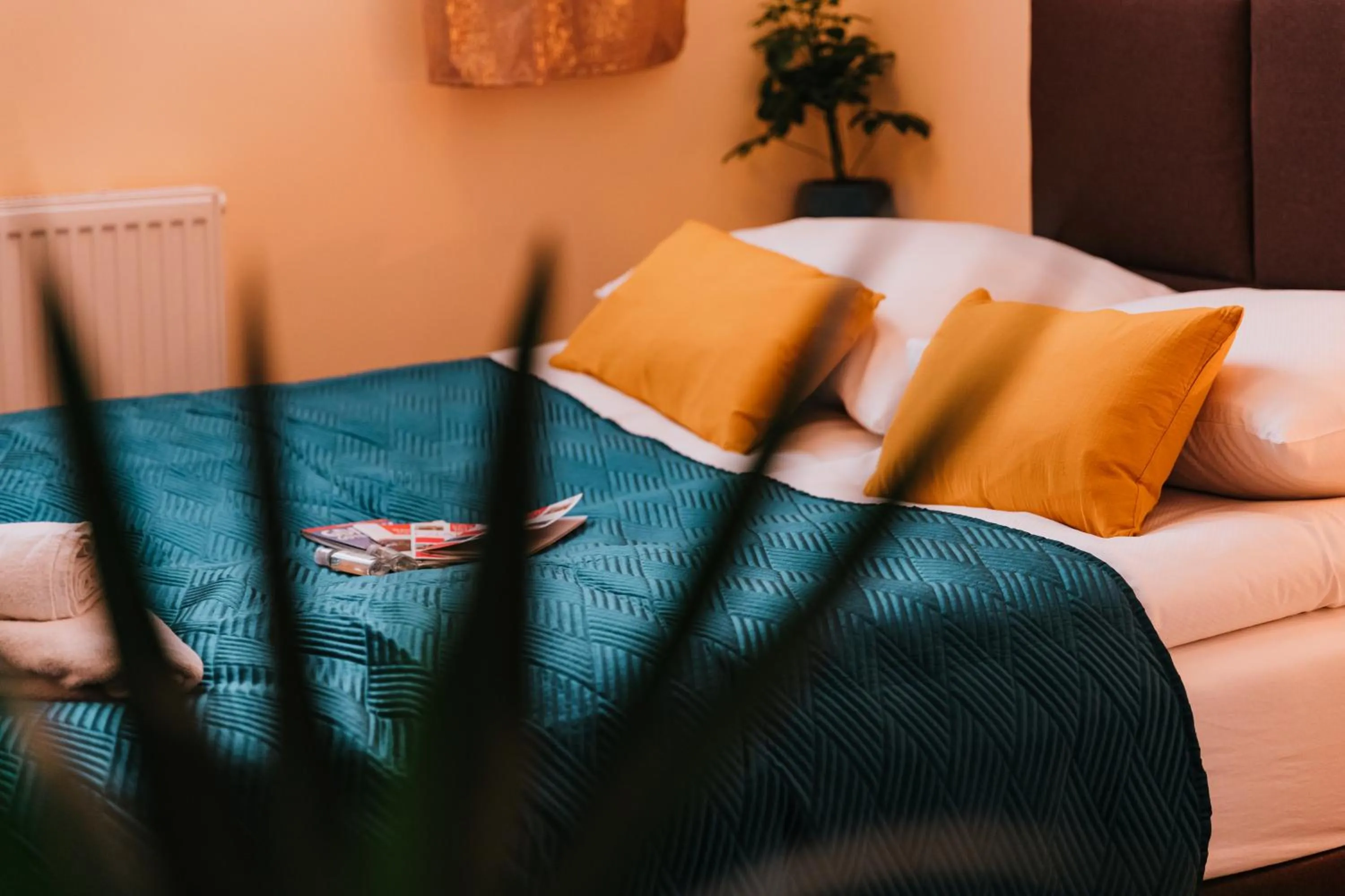 Photo of the whole room, Bed in Kamieniczka Palladium