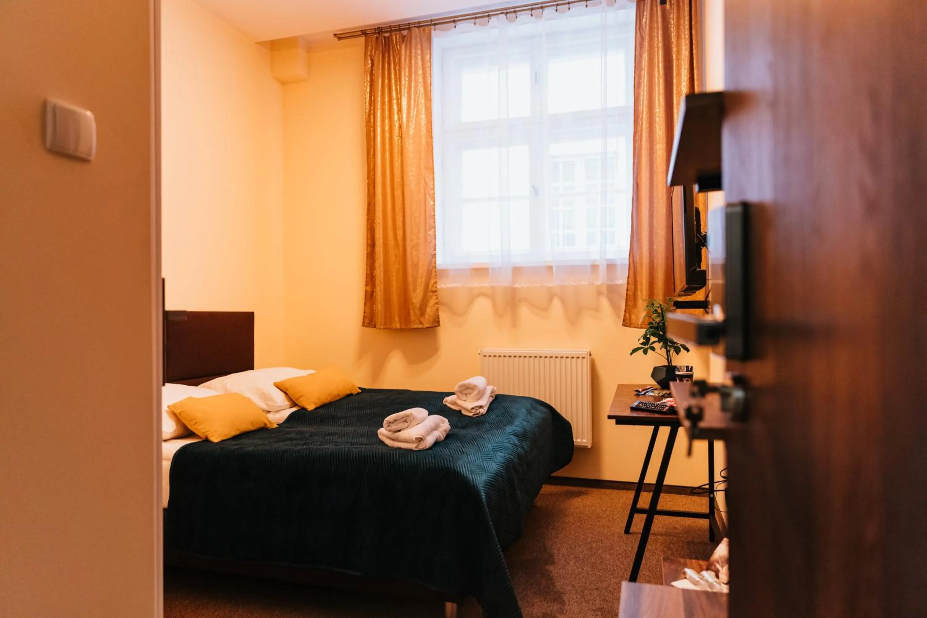 Bed in Kamieniczka Palladium