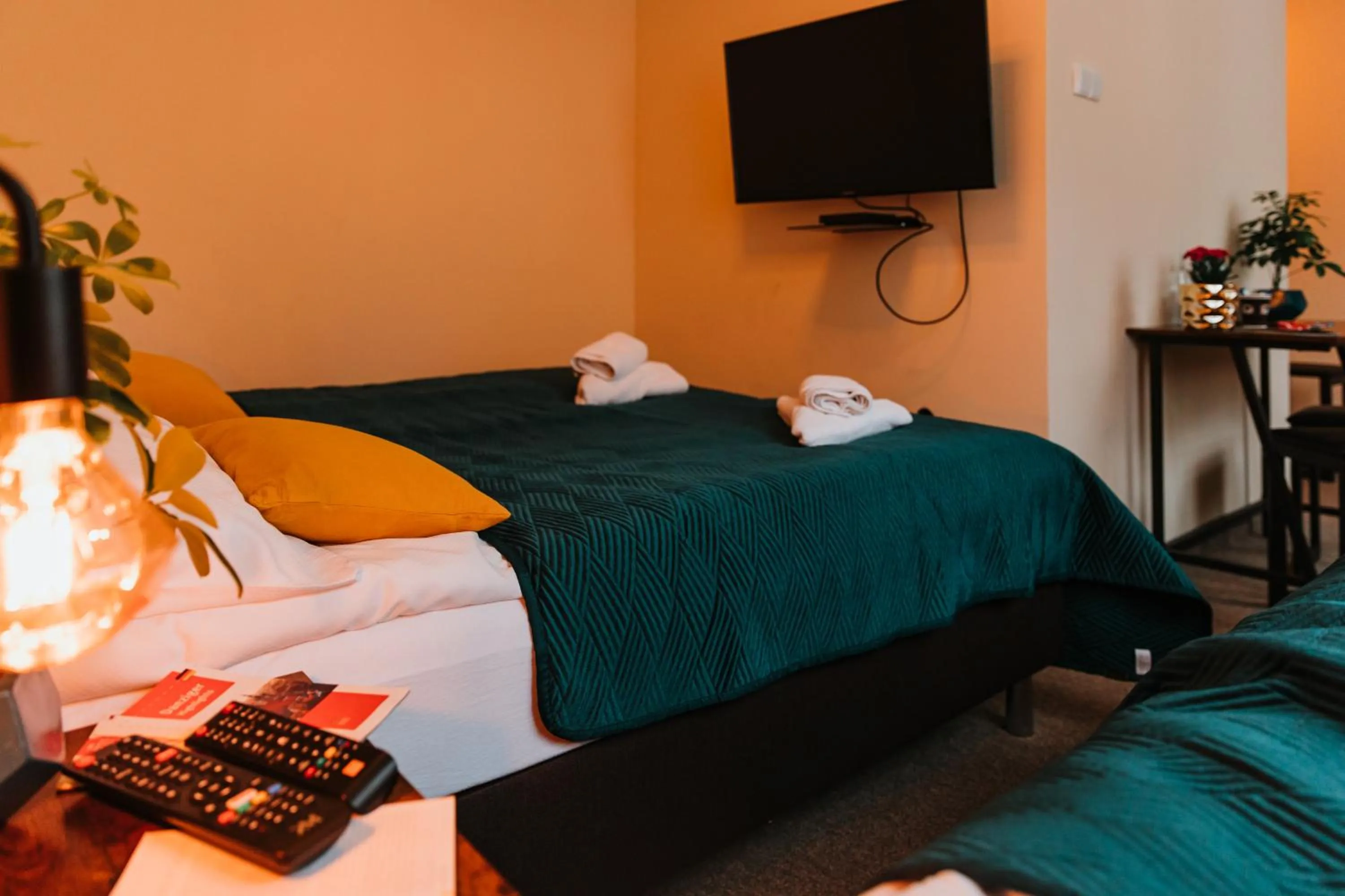 Bed in Kamieniczka Palladium