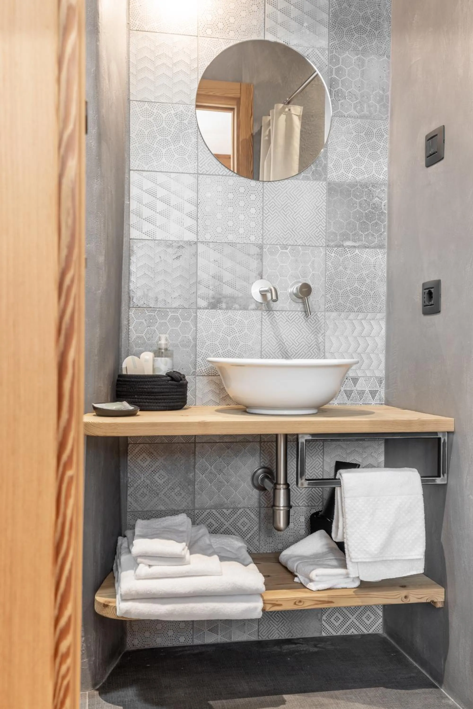 Bathroom in Curt di Clement Eco Mobility Hotel