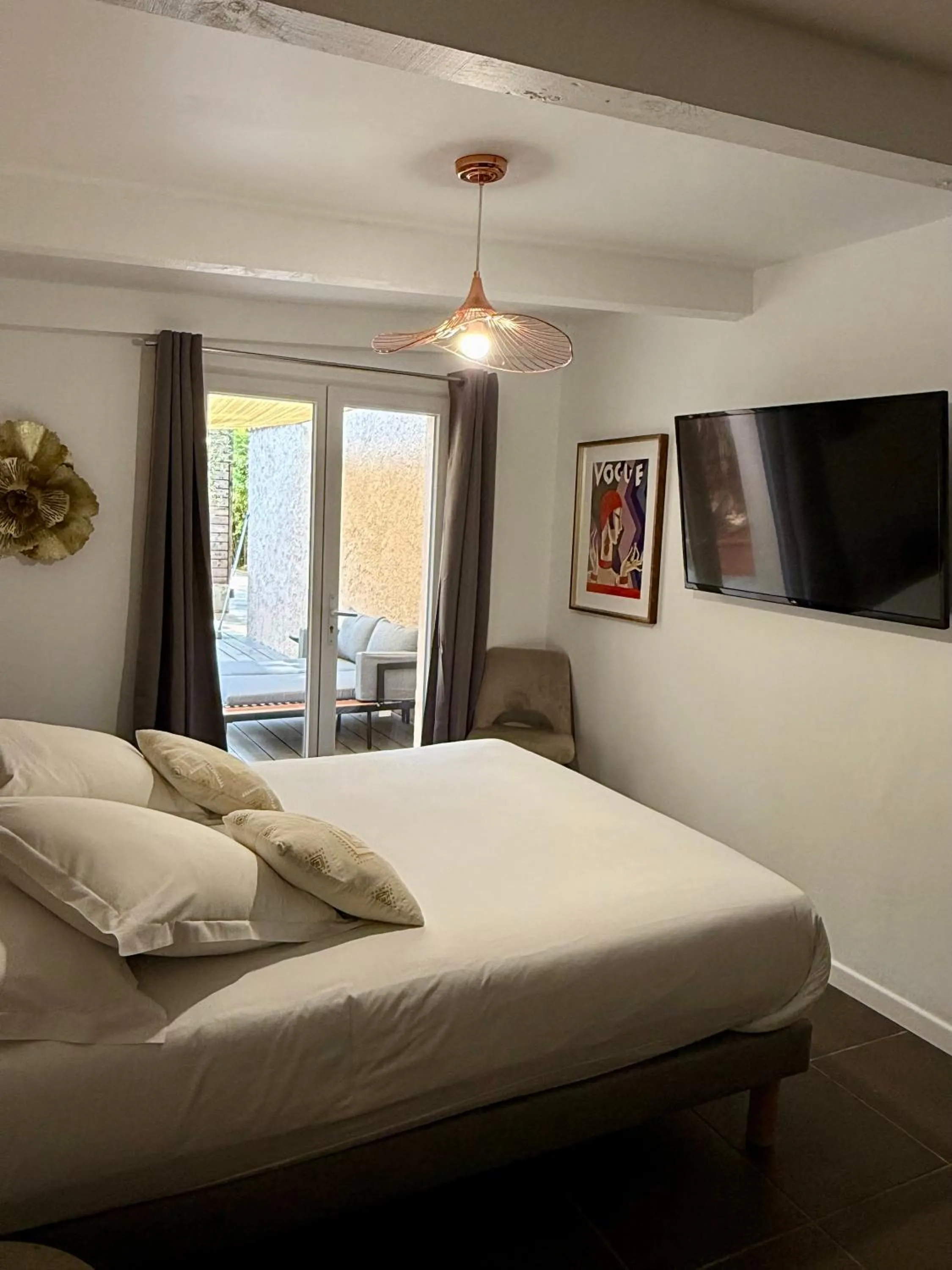 Bed in La Villa Dune, Hôtel & Spa