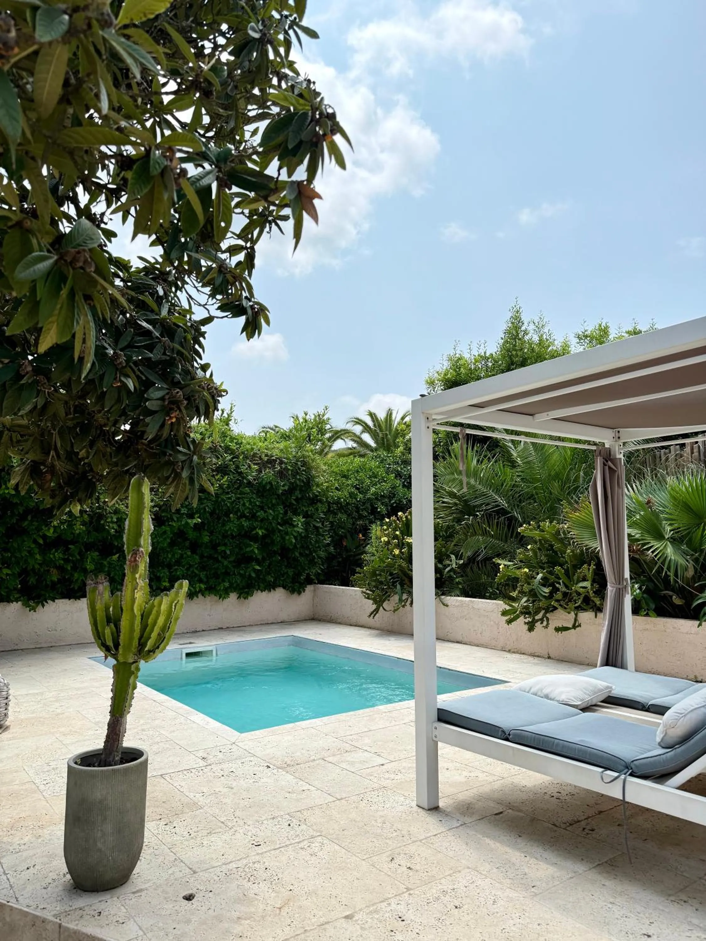 Patio in La Villa Dune, Hôtel & Spa